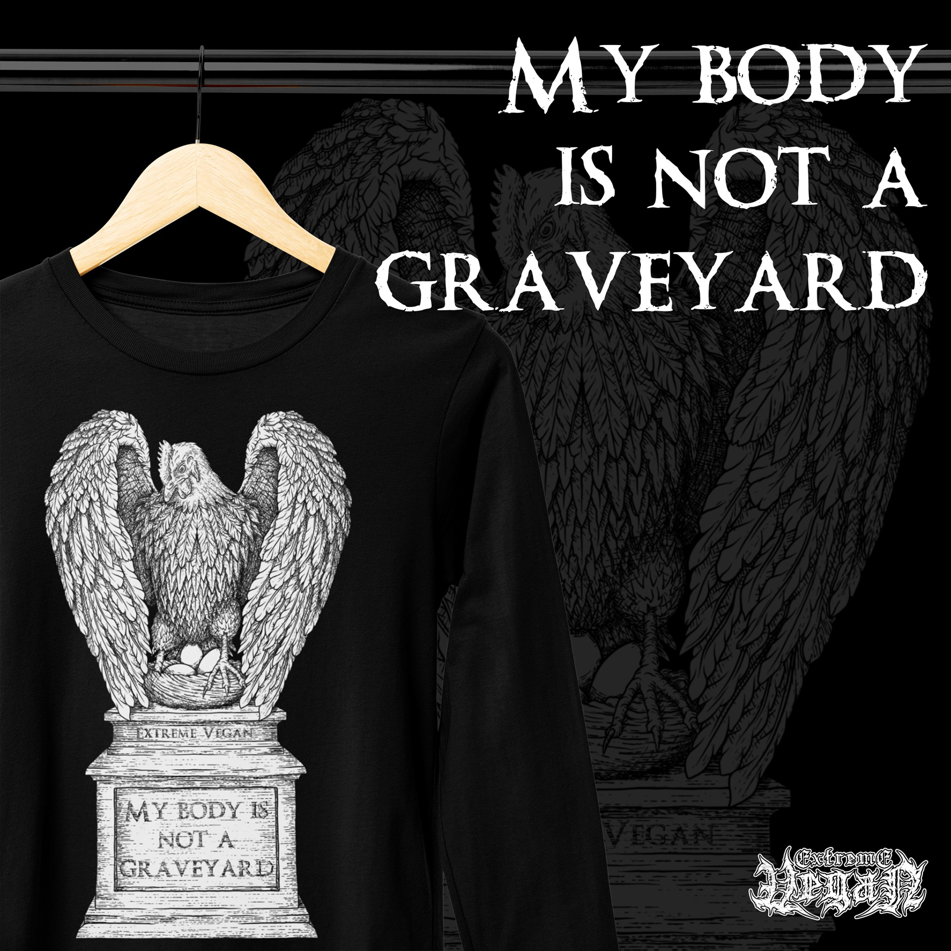 My Body Is Not A Graveyard - Mockup