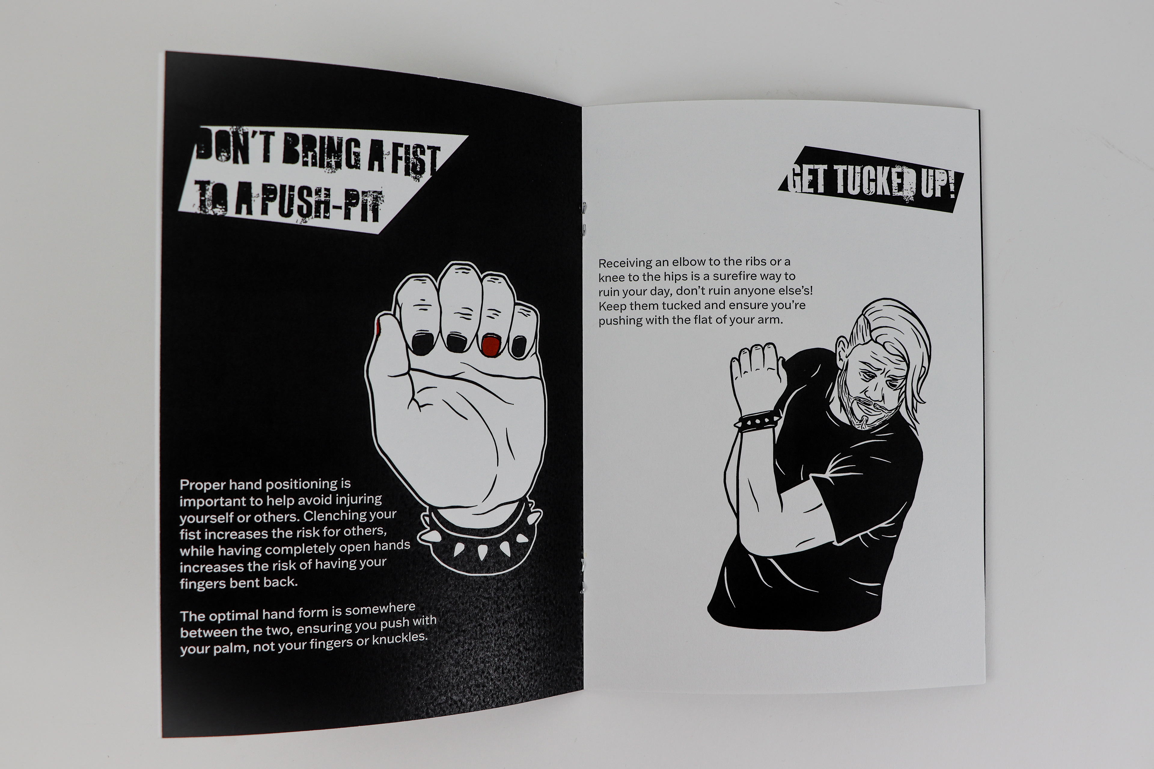 Moshpit Etiquette centre page