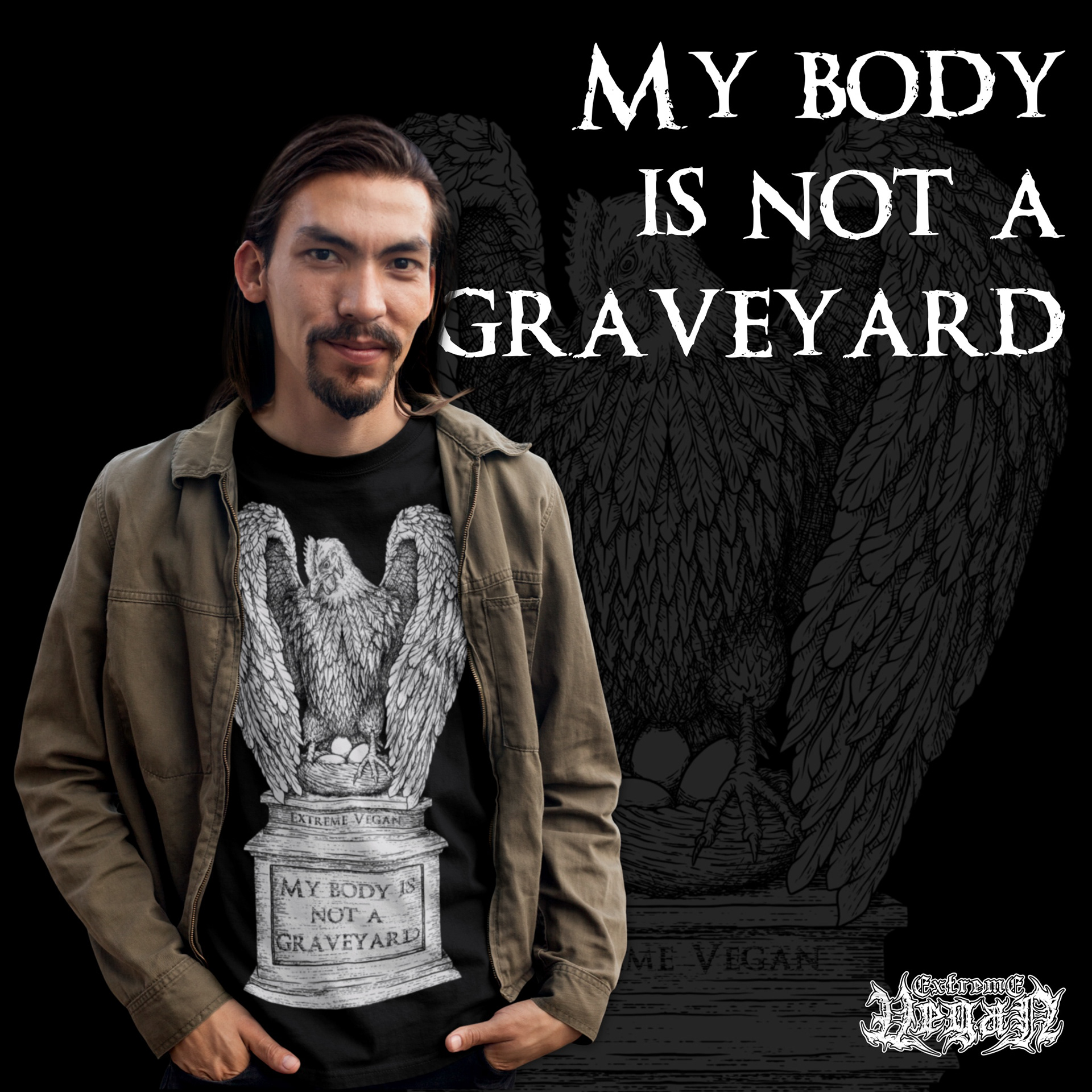 My Body Is Not A Graveyard - Mockup