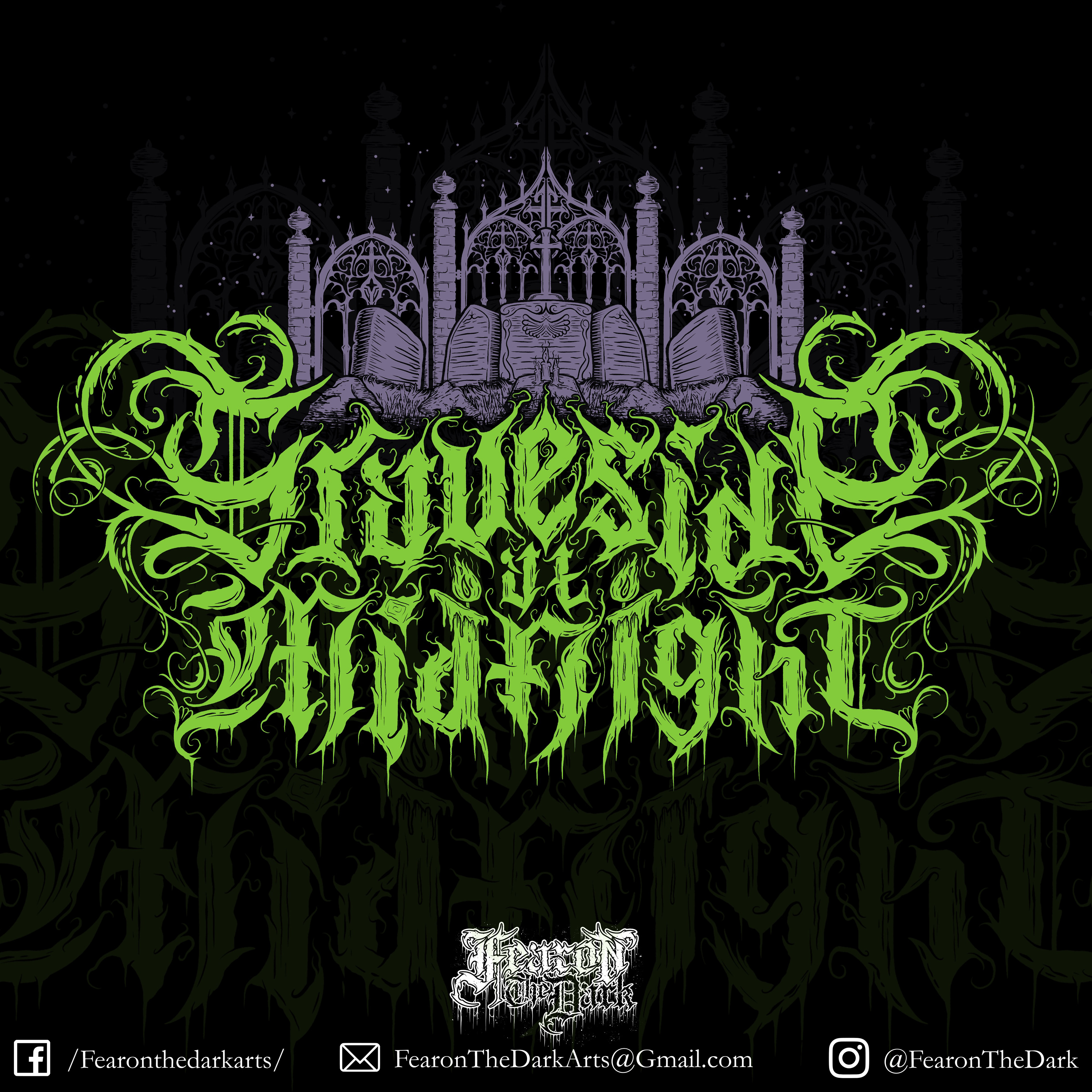 Graveside at Midnight - Commissioned logo design