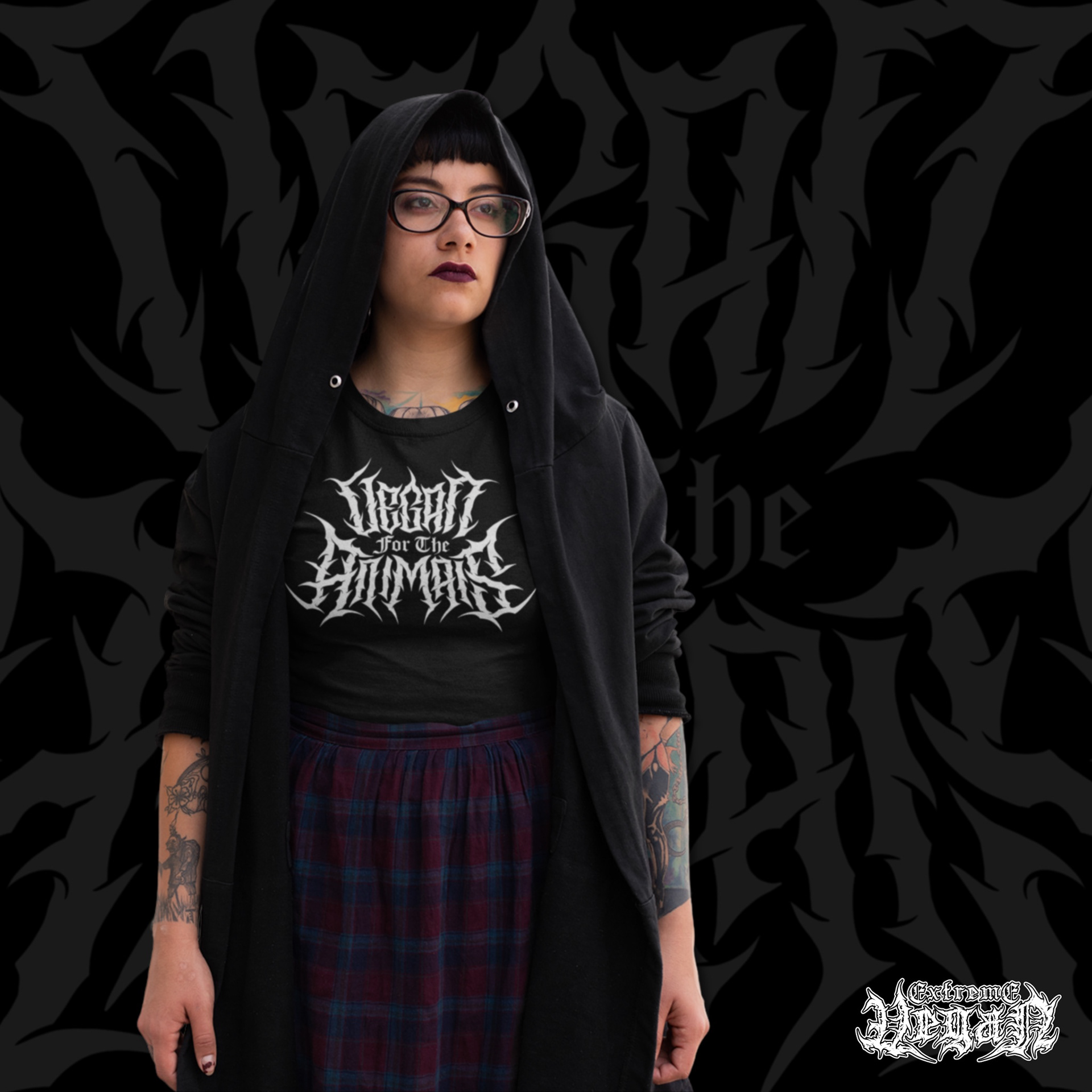 Vegan For The Animals - Mockup