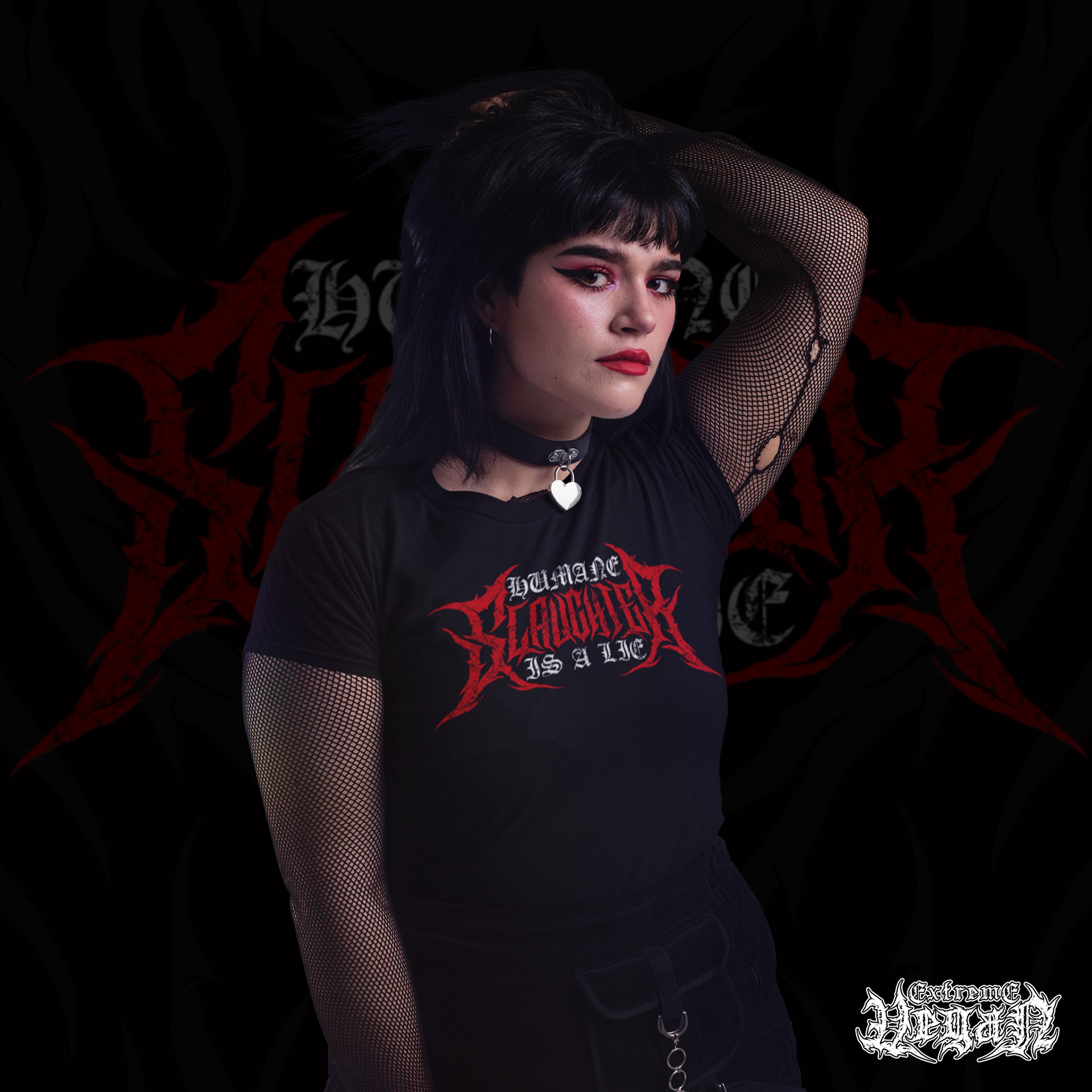 Humane Slaughter Is A Lie - Mockup