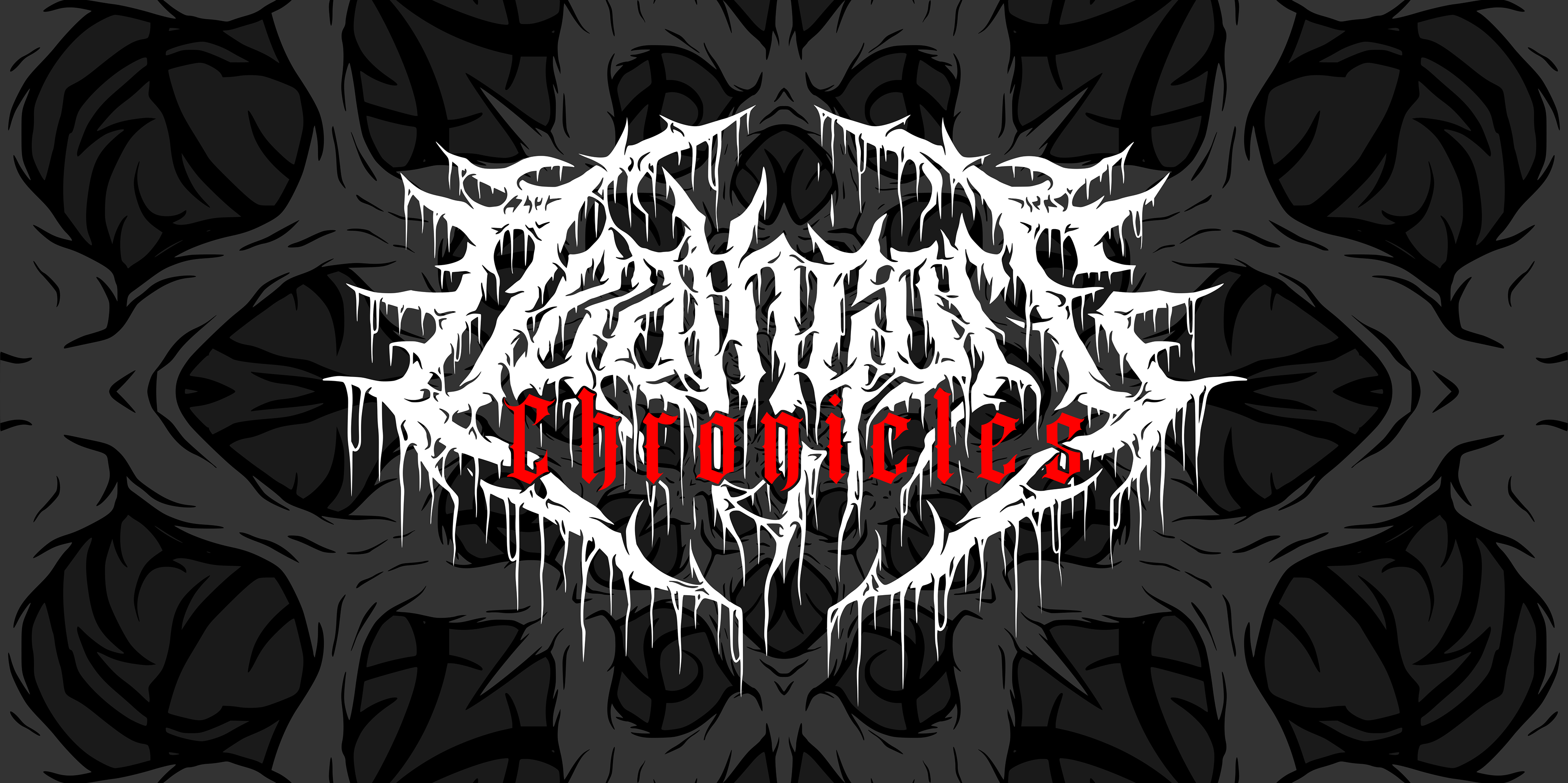 Deathcore Chronicles - The practical outcome for my Graphic Arts Research Project