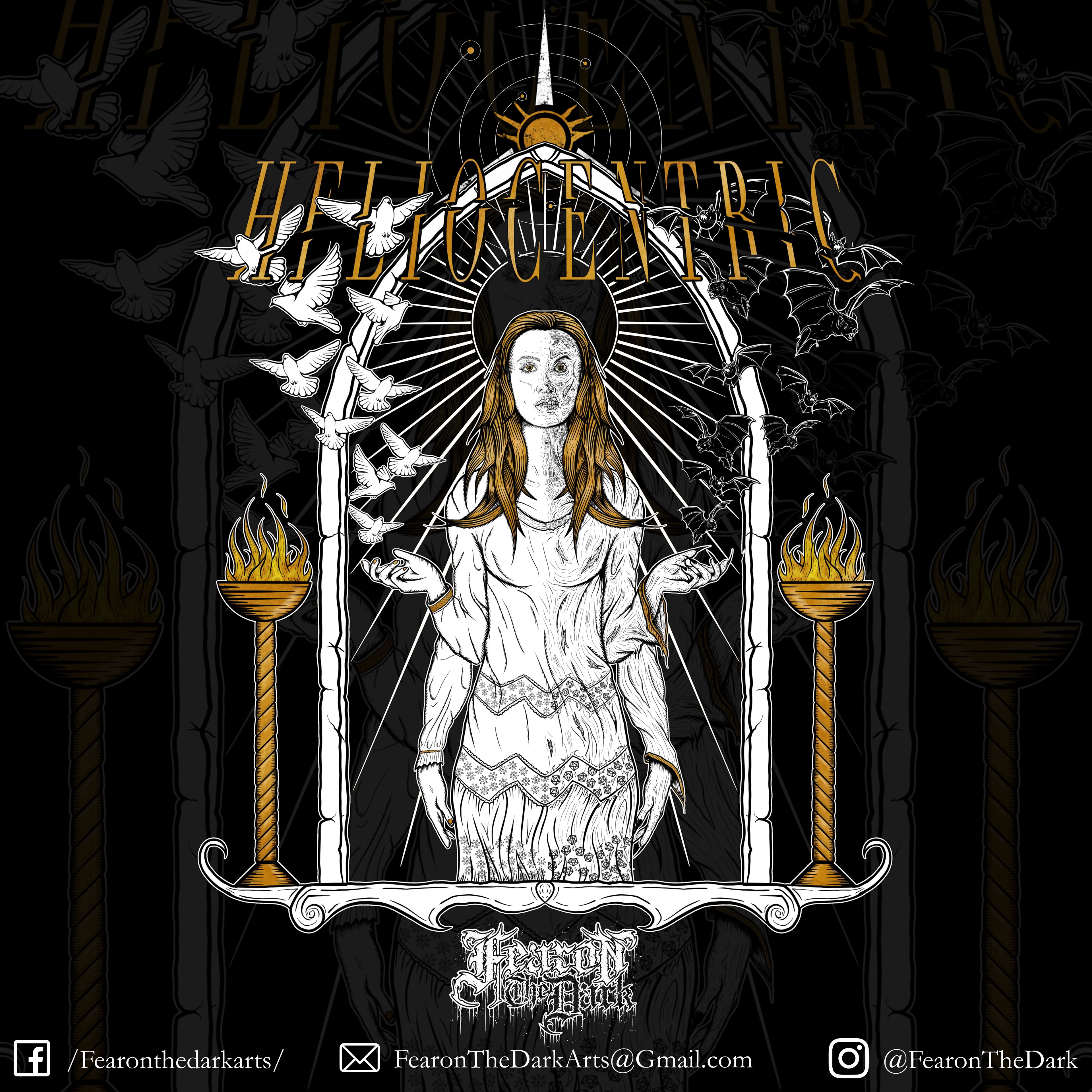 One Hand Clapping - Commissioned T-shirt Design