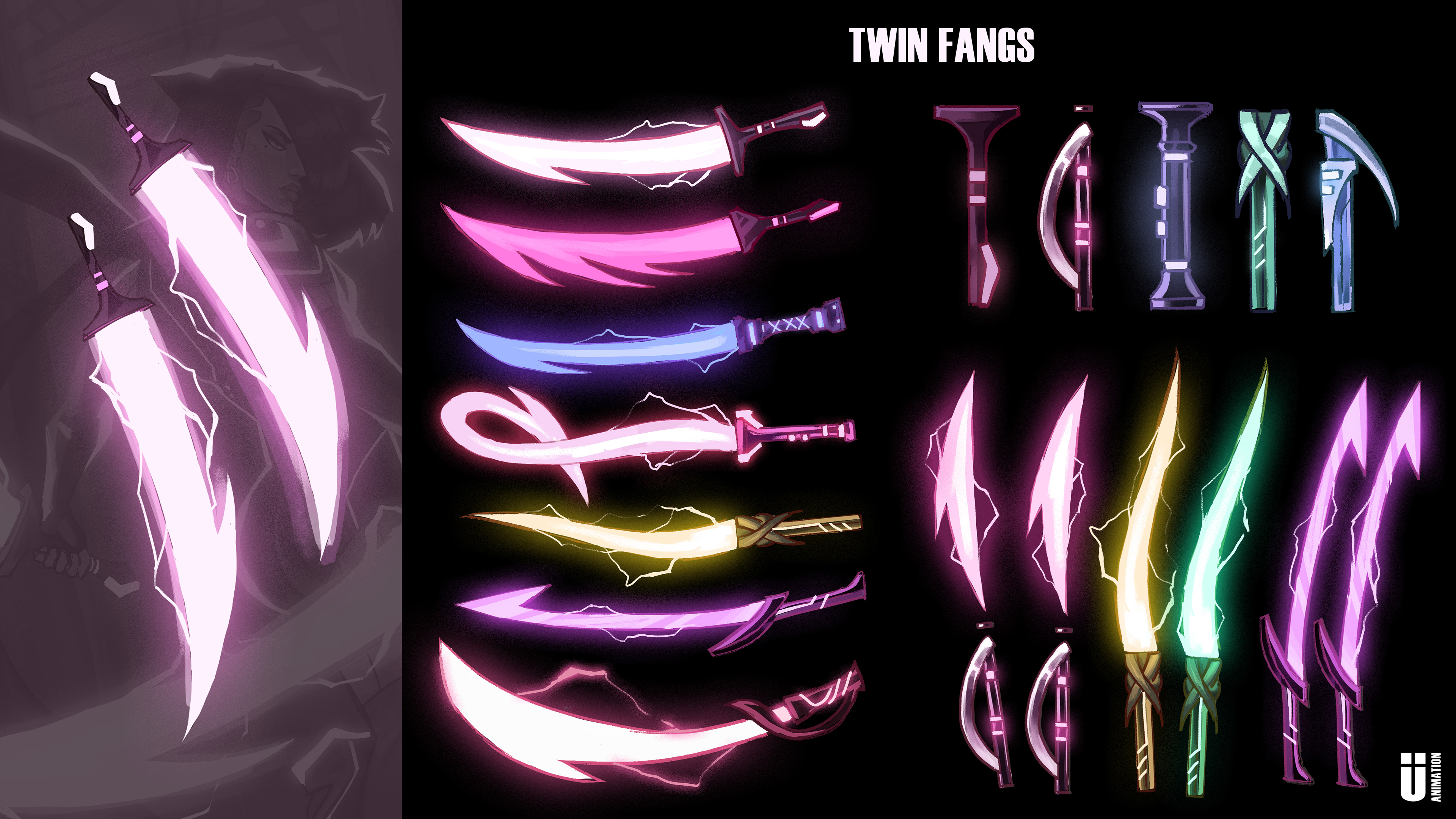 Twin Fangs Prop Sheet
