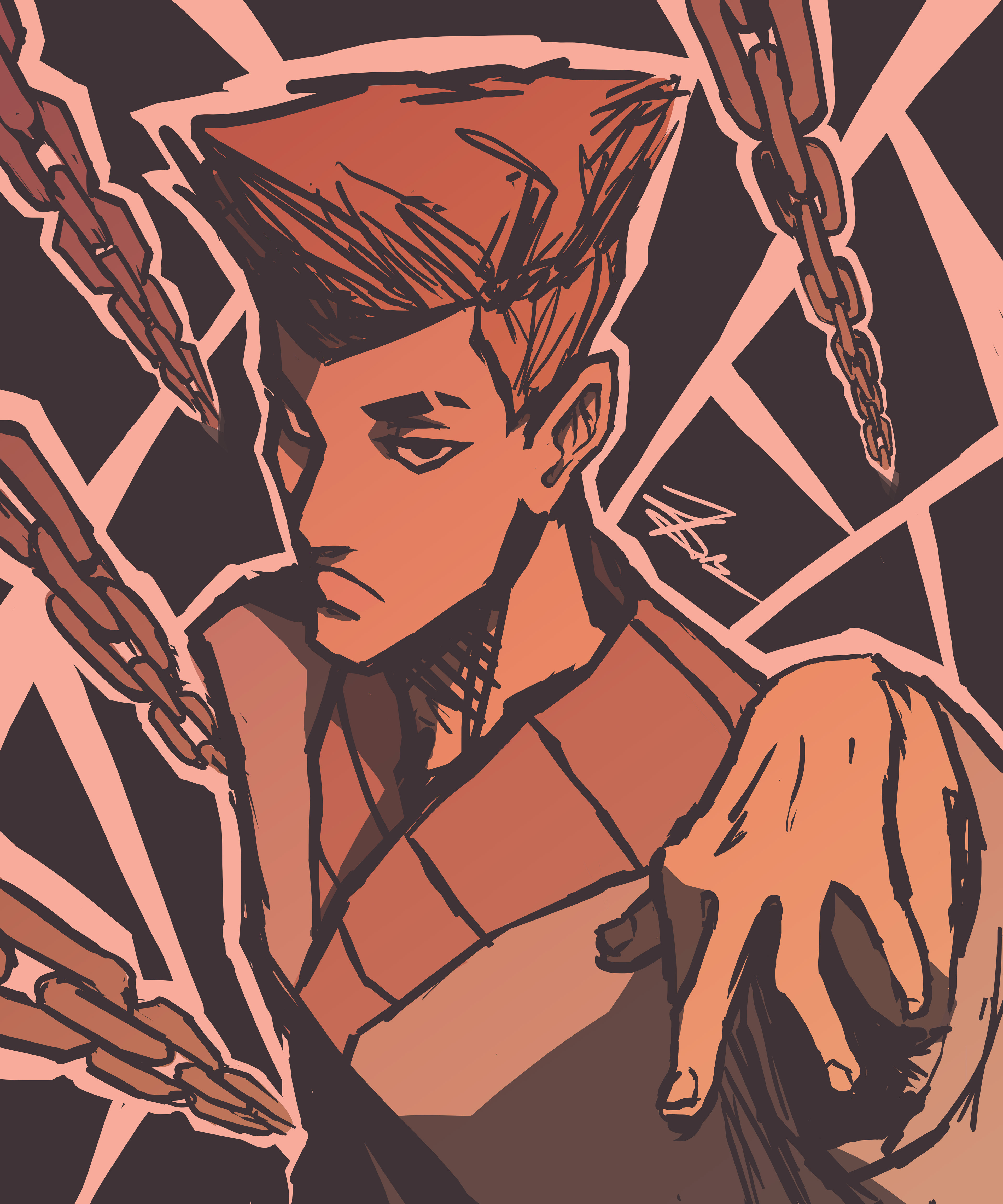 Villustration: Enchained