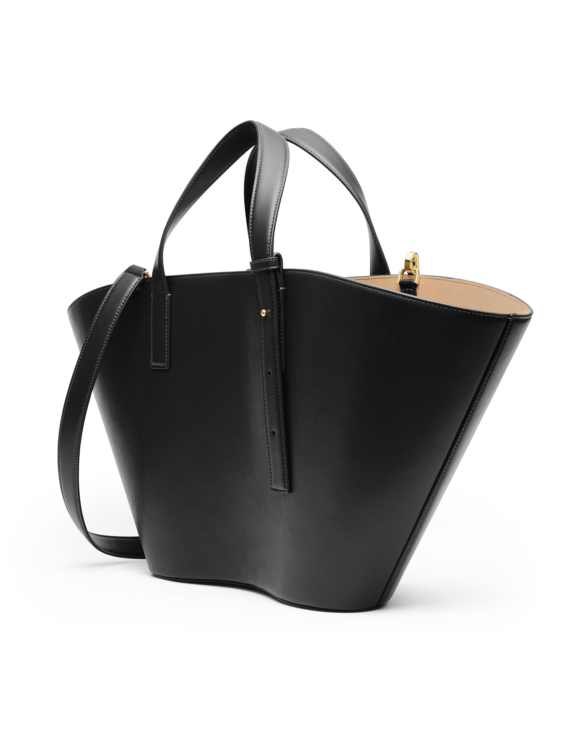 En bild på exklusiva väskor, högupplösta produktbilder fotad i studio och retuscherad för e-handel, bilden är anpassad för web för att hålla hög kvalitet och skärpa