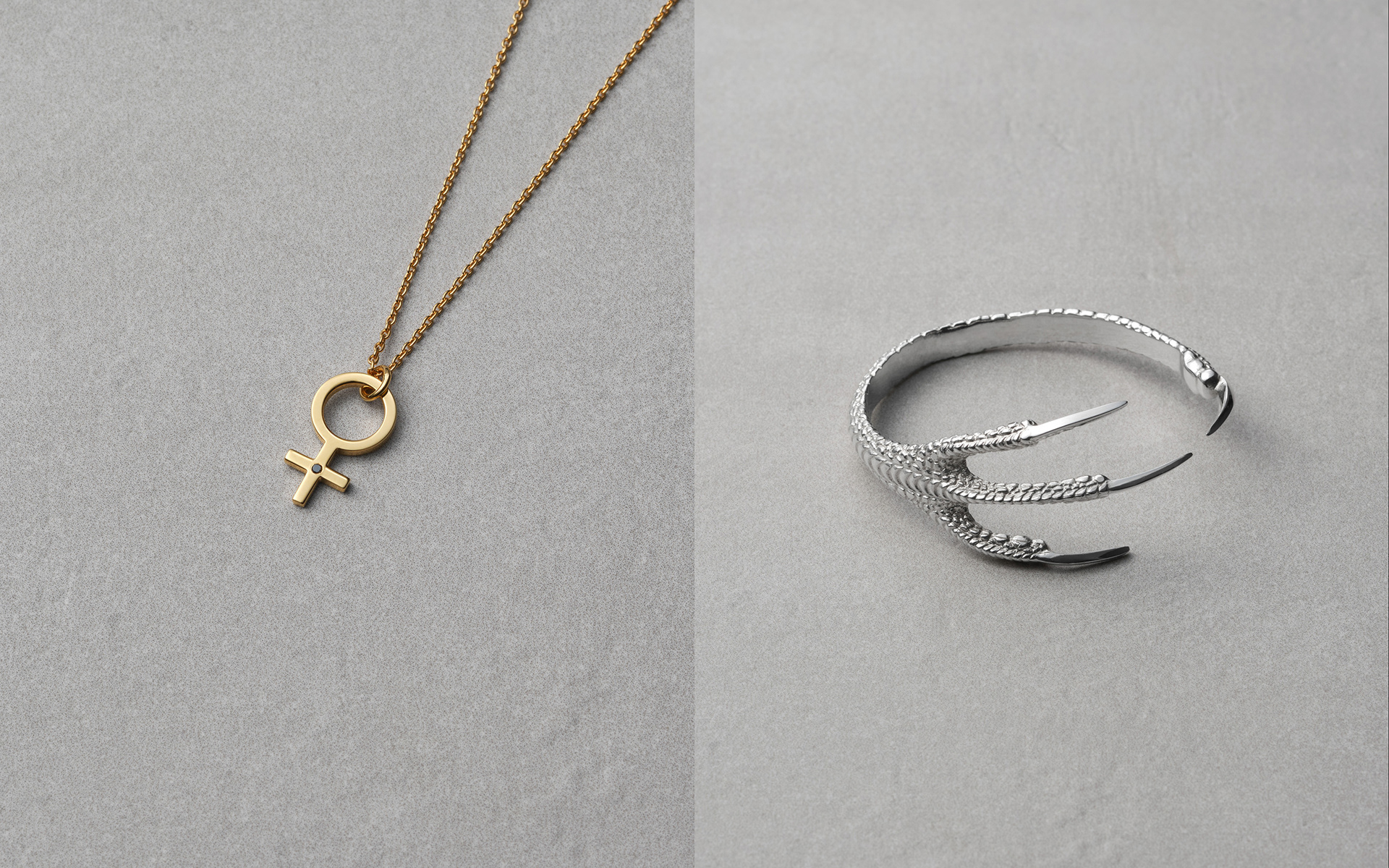 Produktbilder och reklambilder på Gry Forsells nya smycken She Stockholm