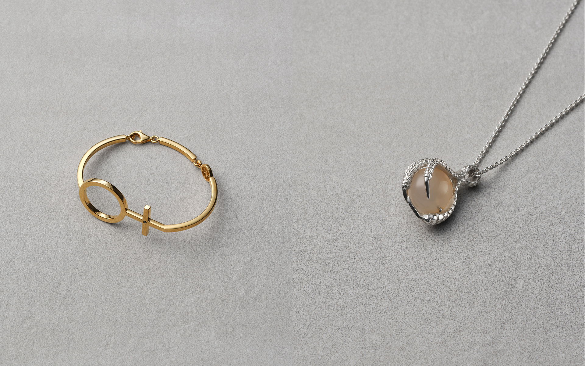 Produktbilder och reklambilder på Gry Forsells nya smycken She Stockholm