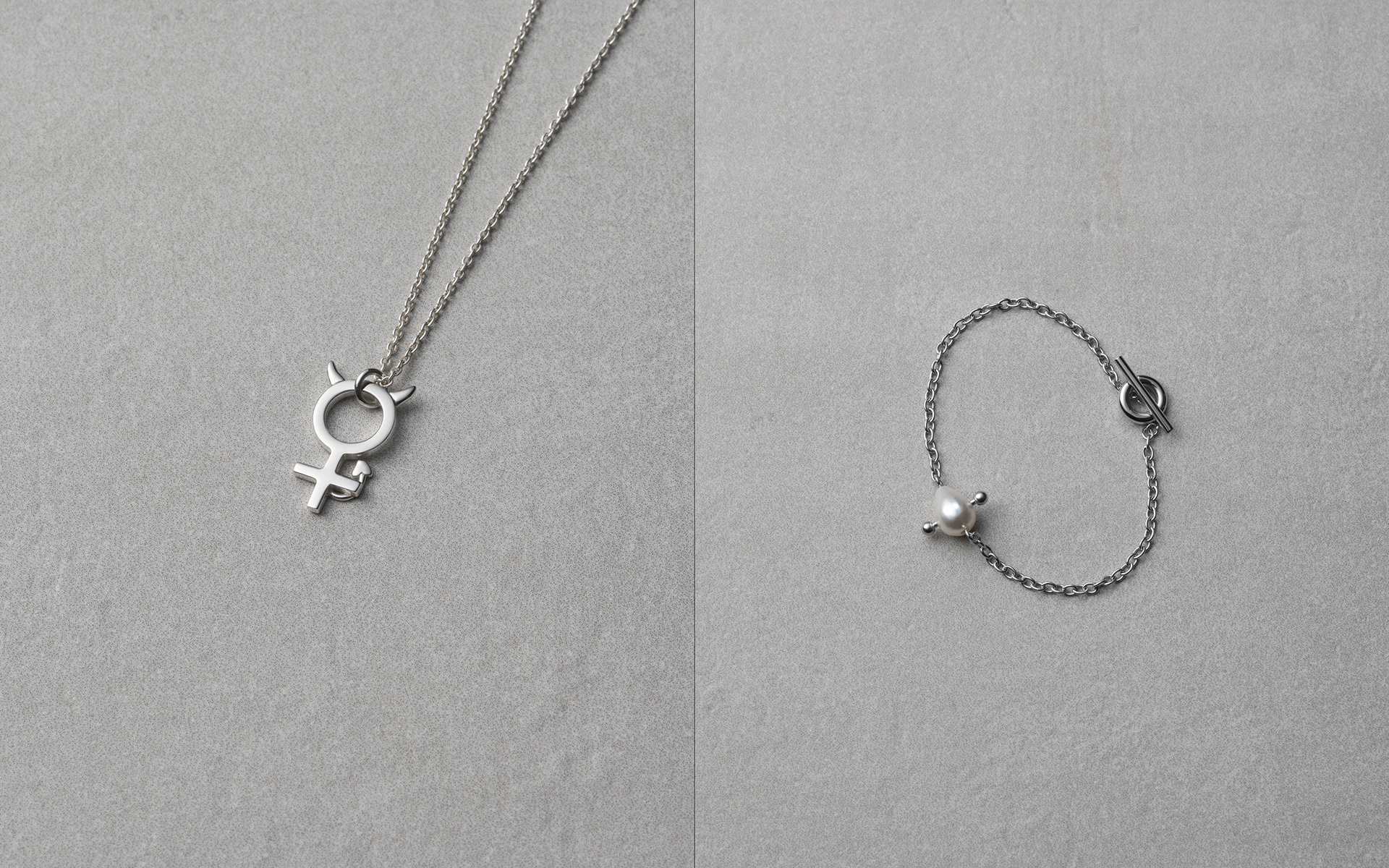 Produktbilder och reklambilder på Gry Forsells nya smycken She Stockholm