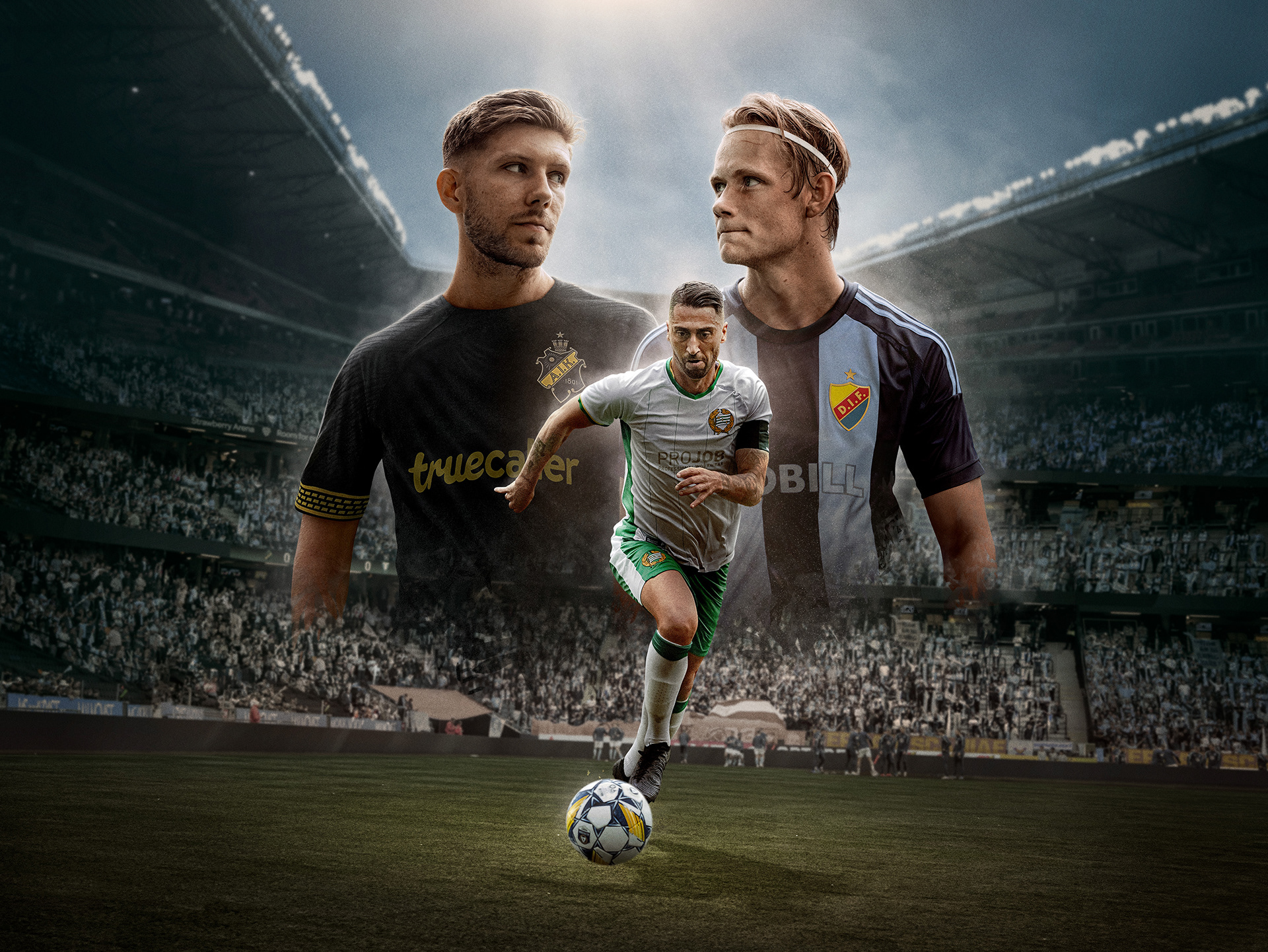 Allsvenskan 2025, AIK, Djurgården, Hammarby