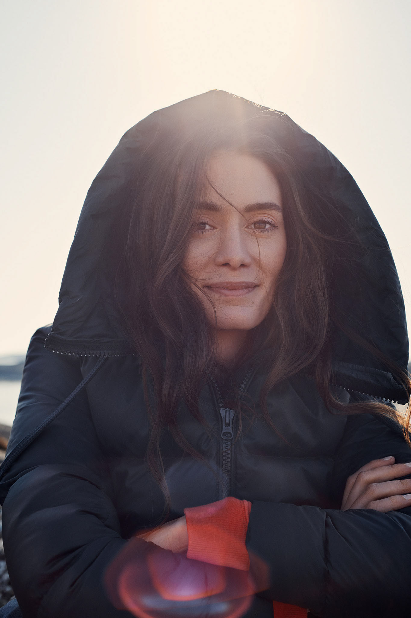 Modefotografering för klädmärket Boomerang. Lifestyle fotografering fotad i stockholms skärgård.