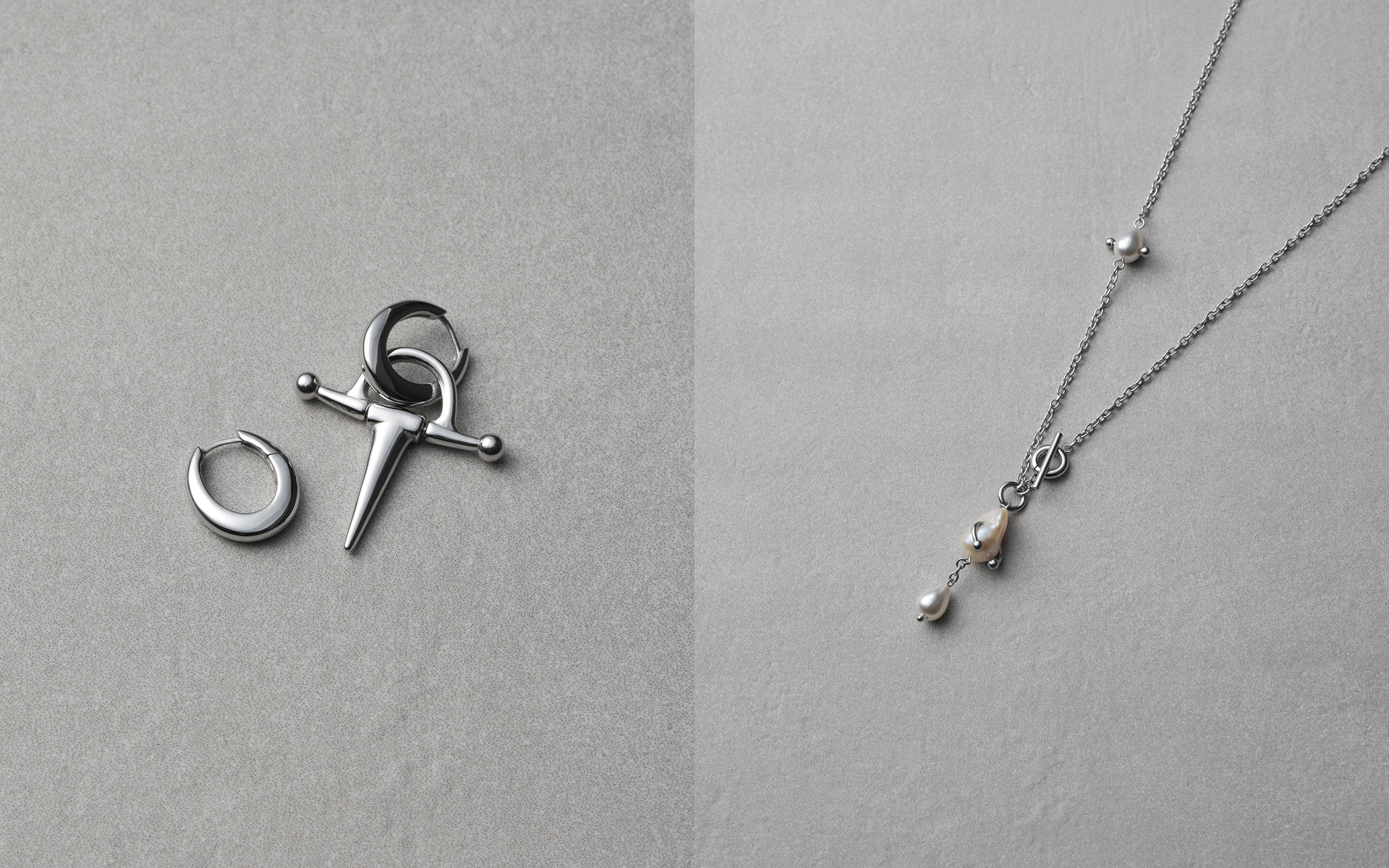 Produktbilder och reklambilder på Gry Forsells nya smycken She Stockholm