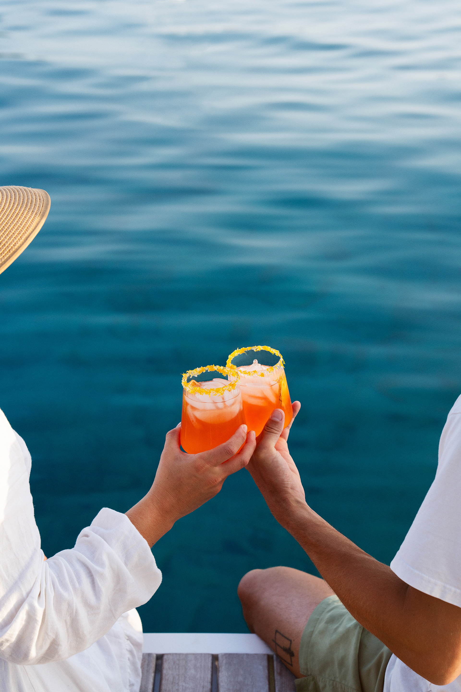 Luxury Yacht in beautiful nature in Greece