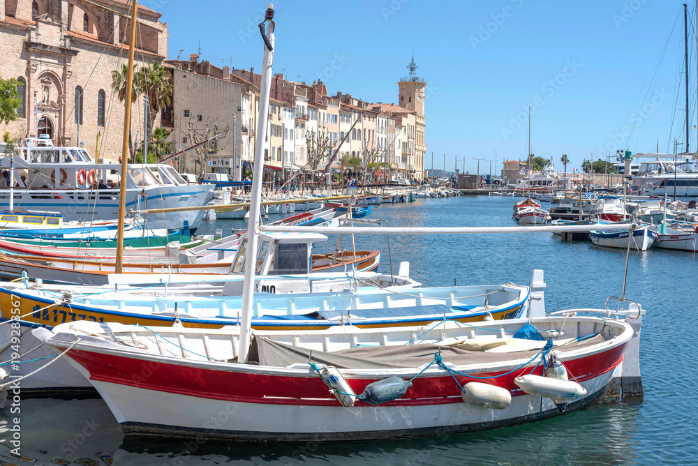 La Ciotat harbour, France