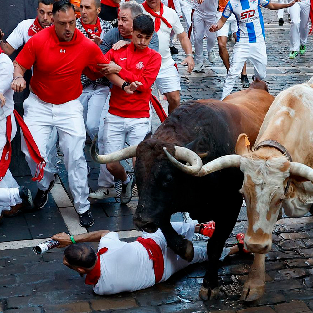 Encierros de San Fermín 2024 y 2022 (Pamplona)