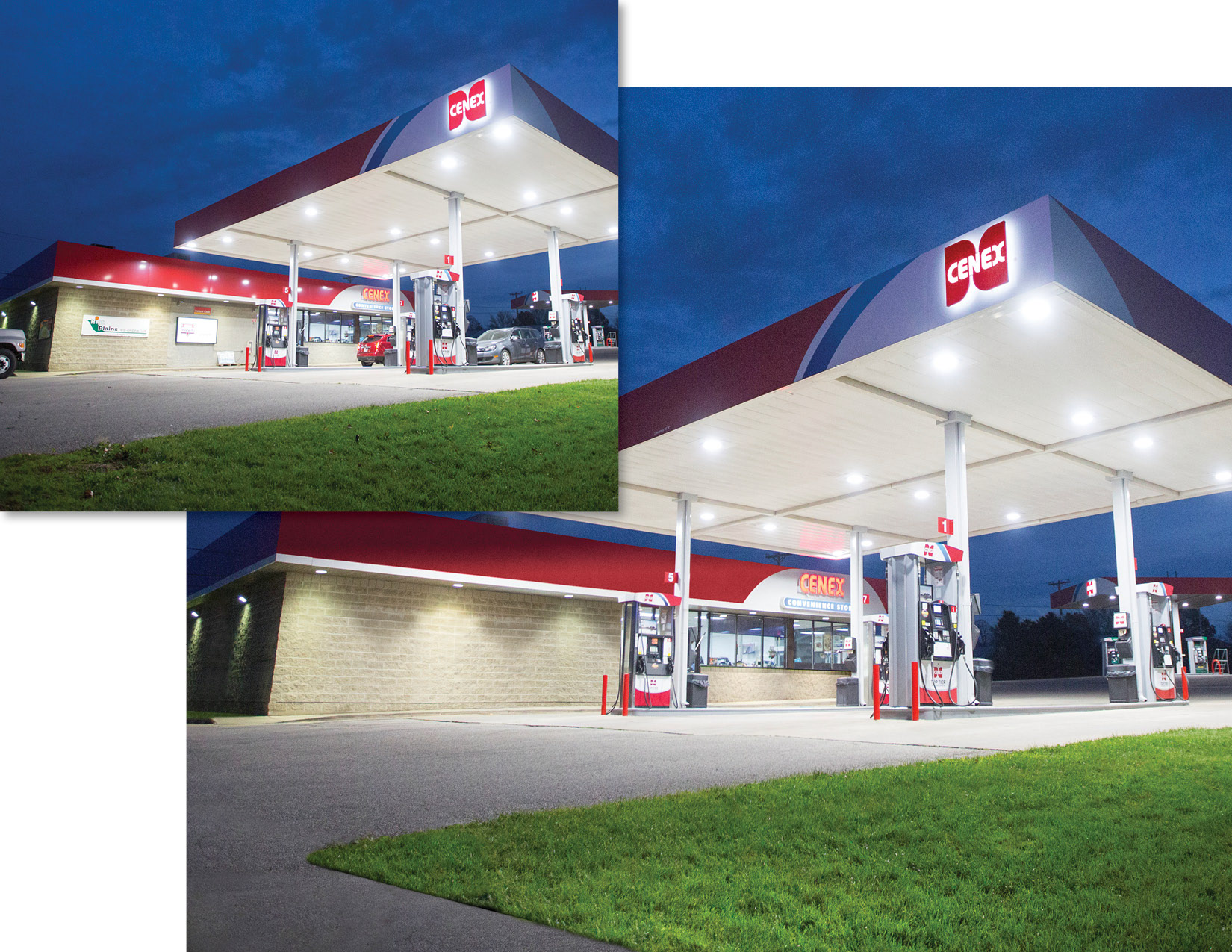 Retouched Service Station