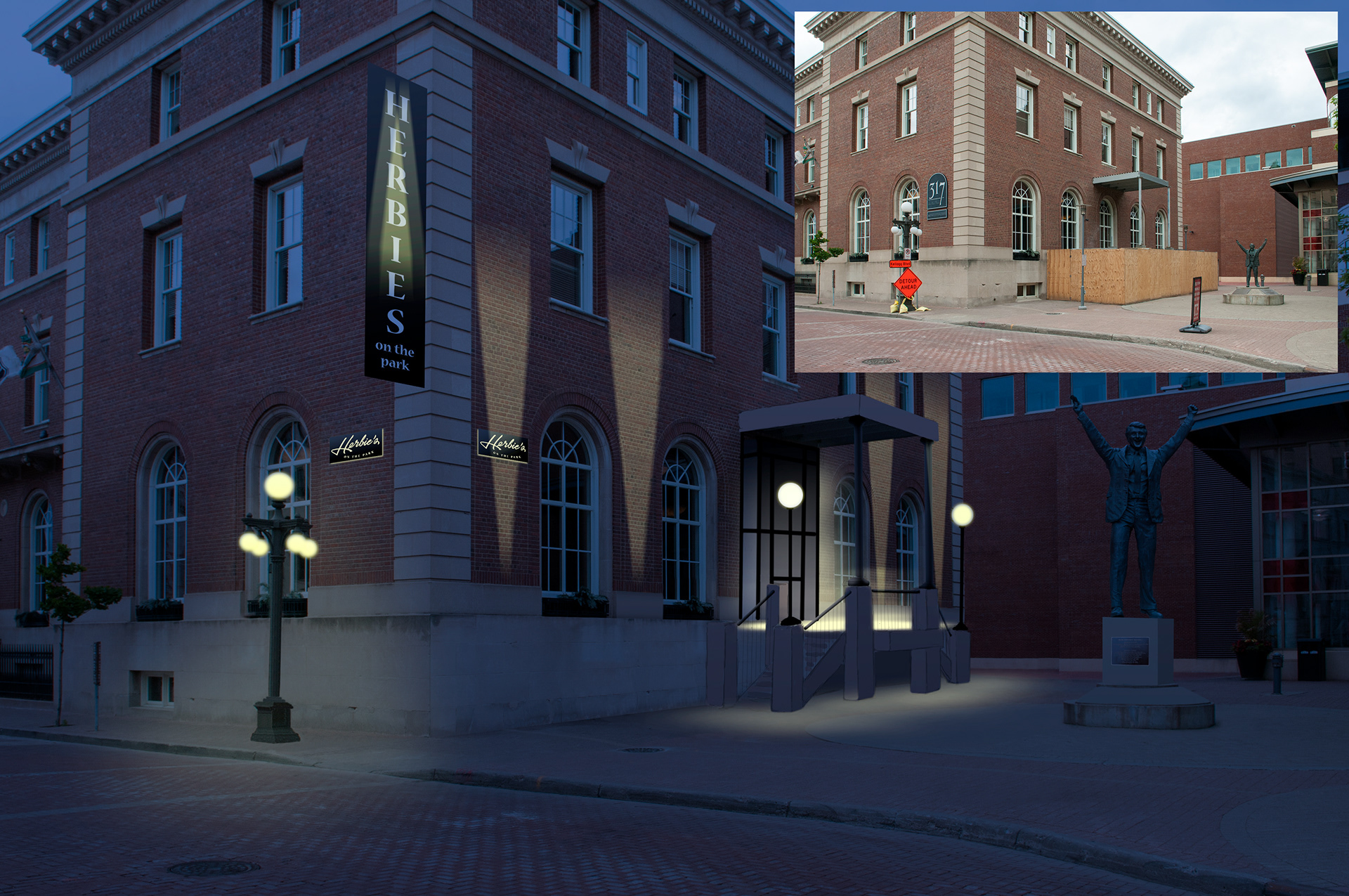Building Remodel Mockup