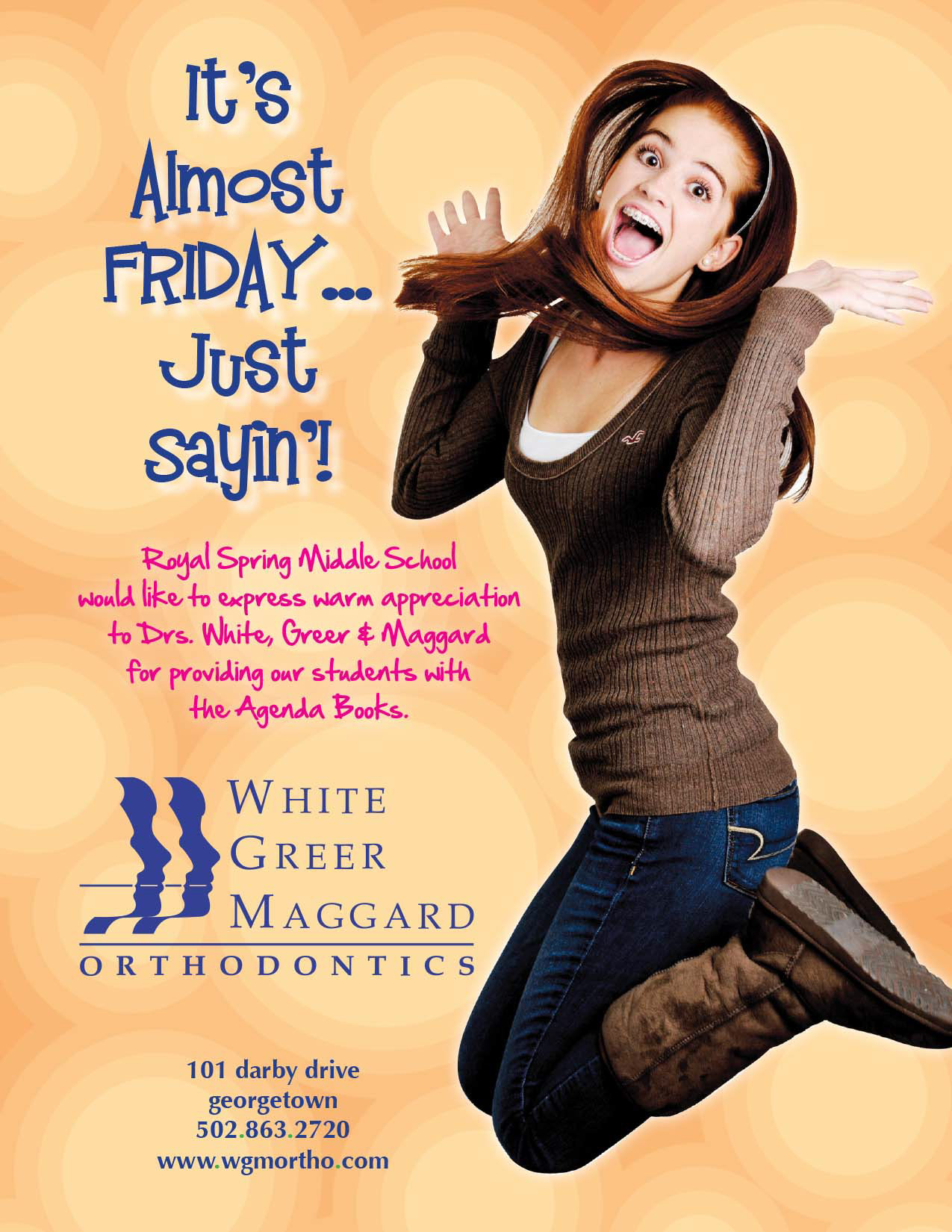 Agenda Back Cover/Advertisement