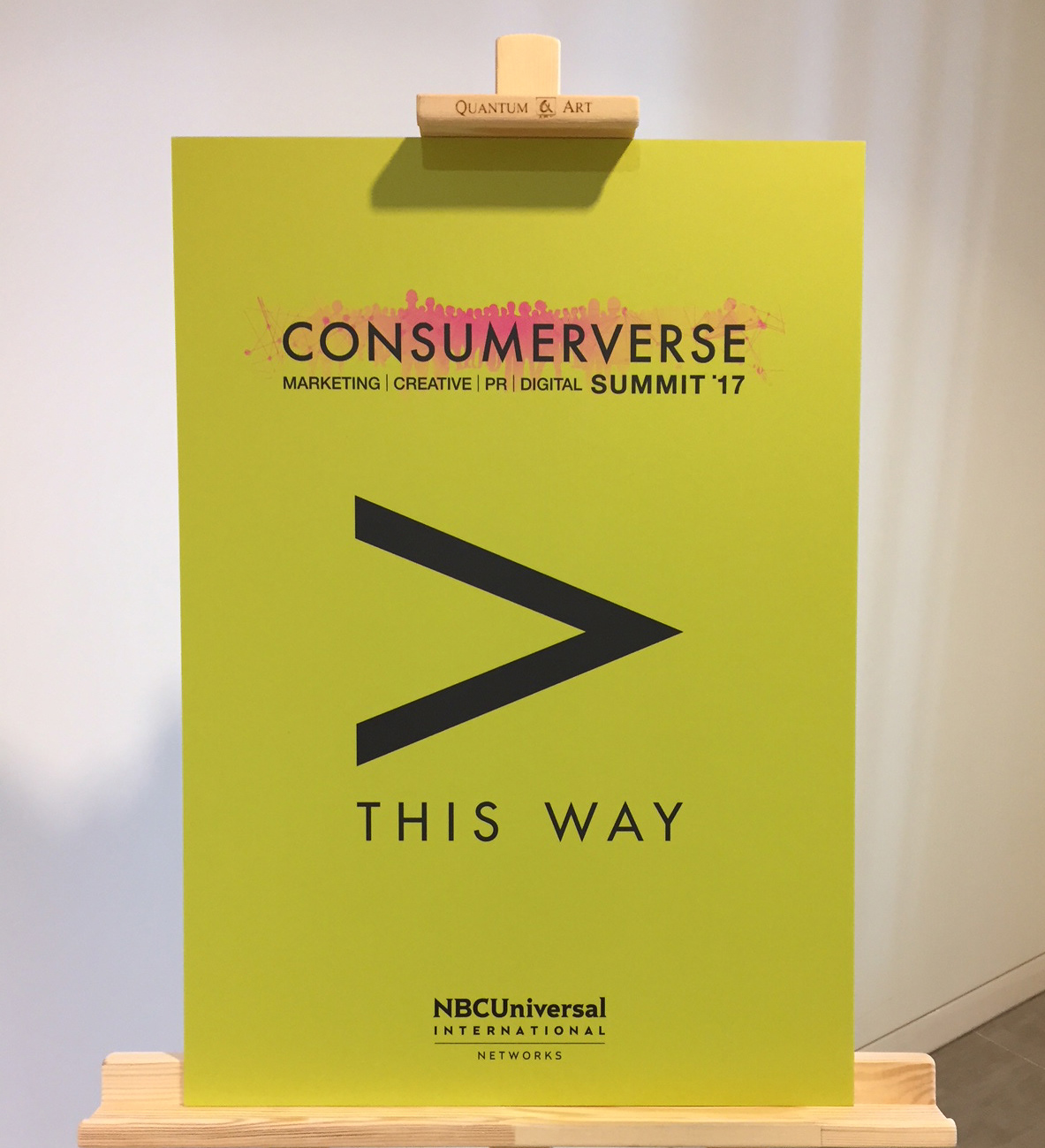 Wayfinding poster