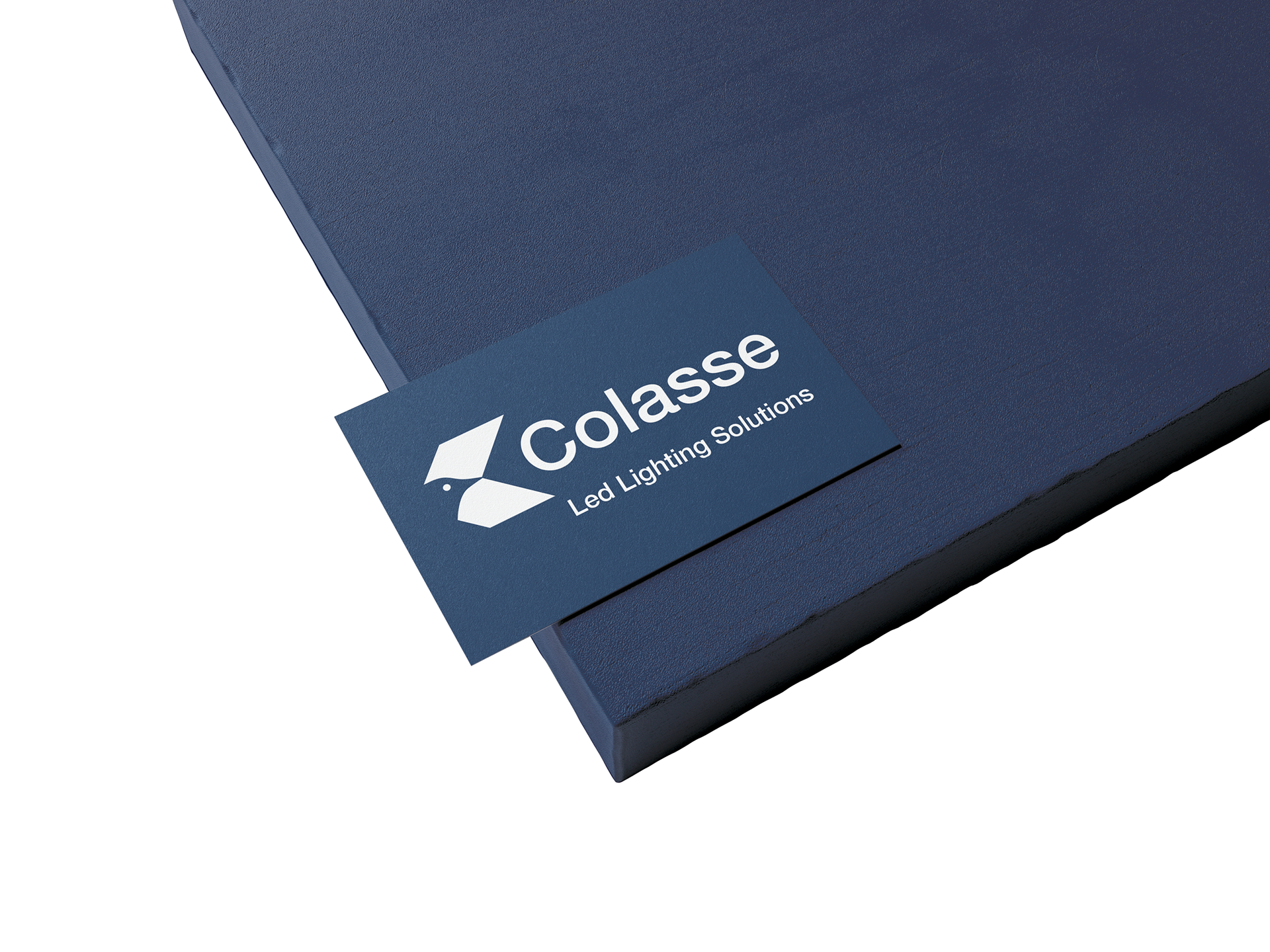 Mockup carte de visite pour l'entreprise Colasse