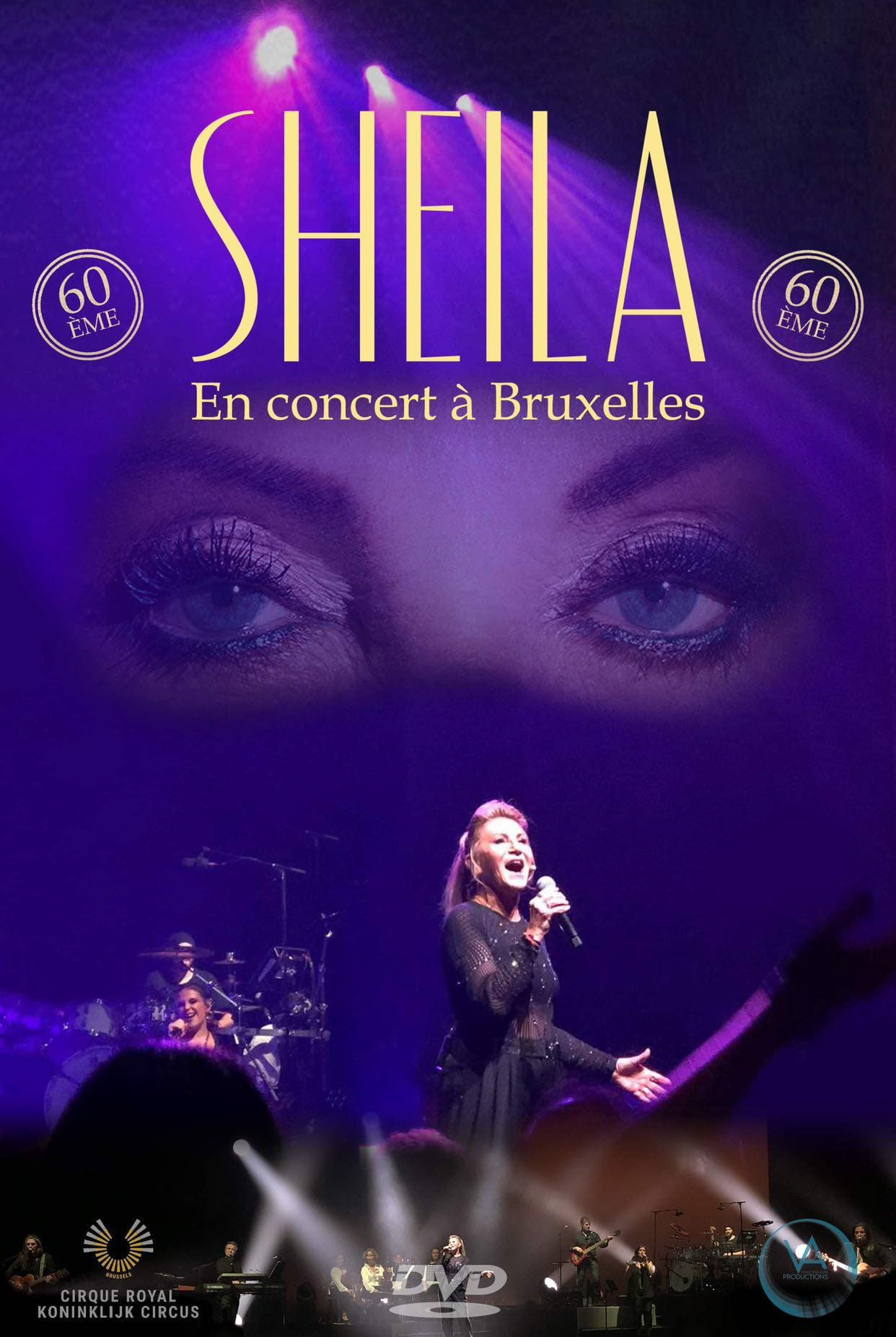 Concept de couverture DVD - Sheila