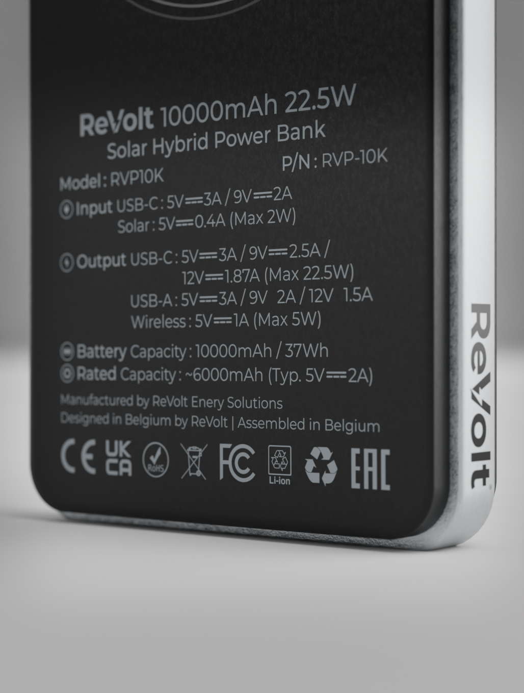 Batterie modélisée sur Blender