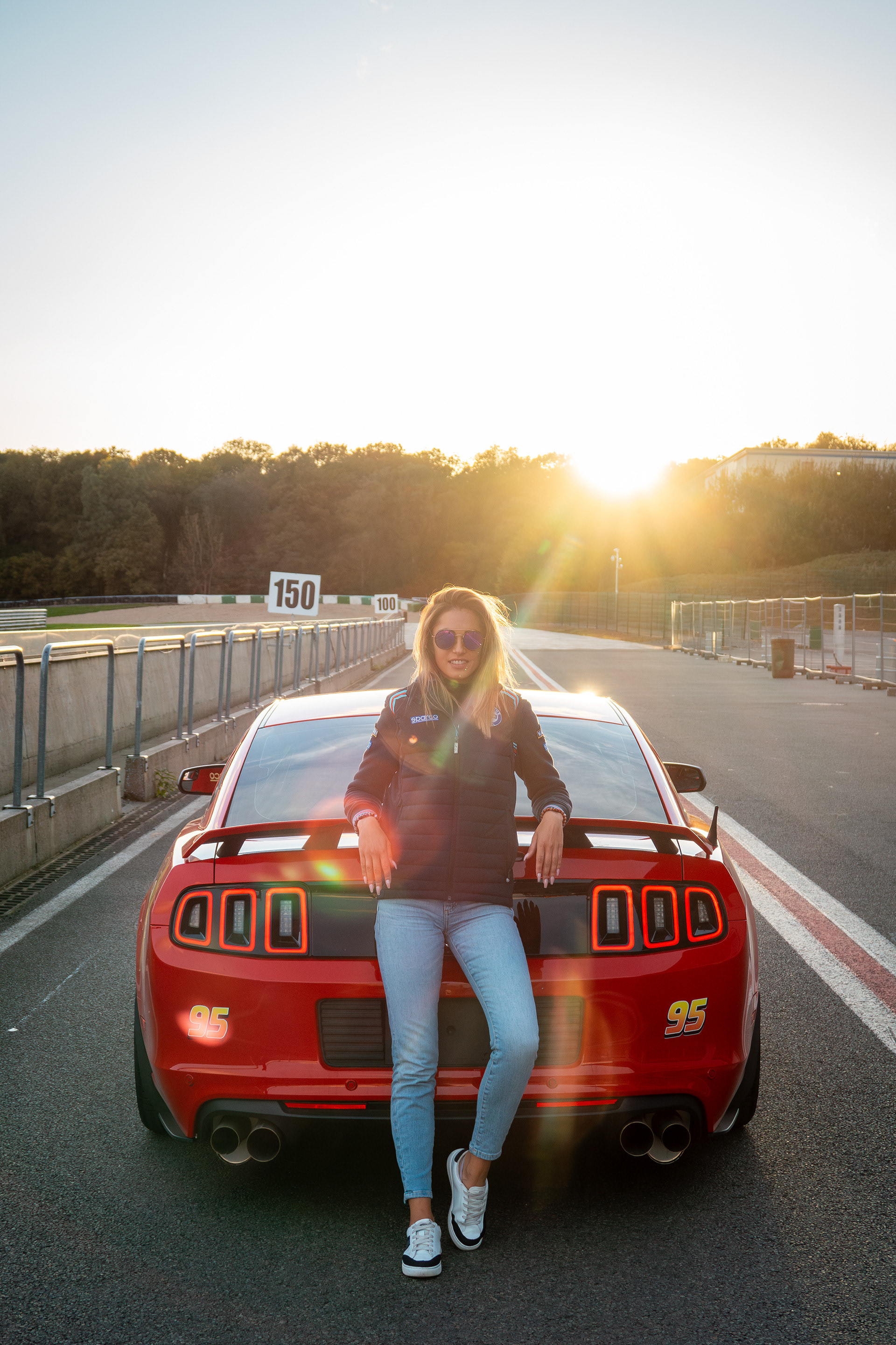 Shooting avec Alexandra la Belge - Coyote Racing