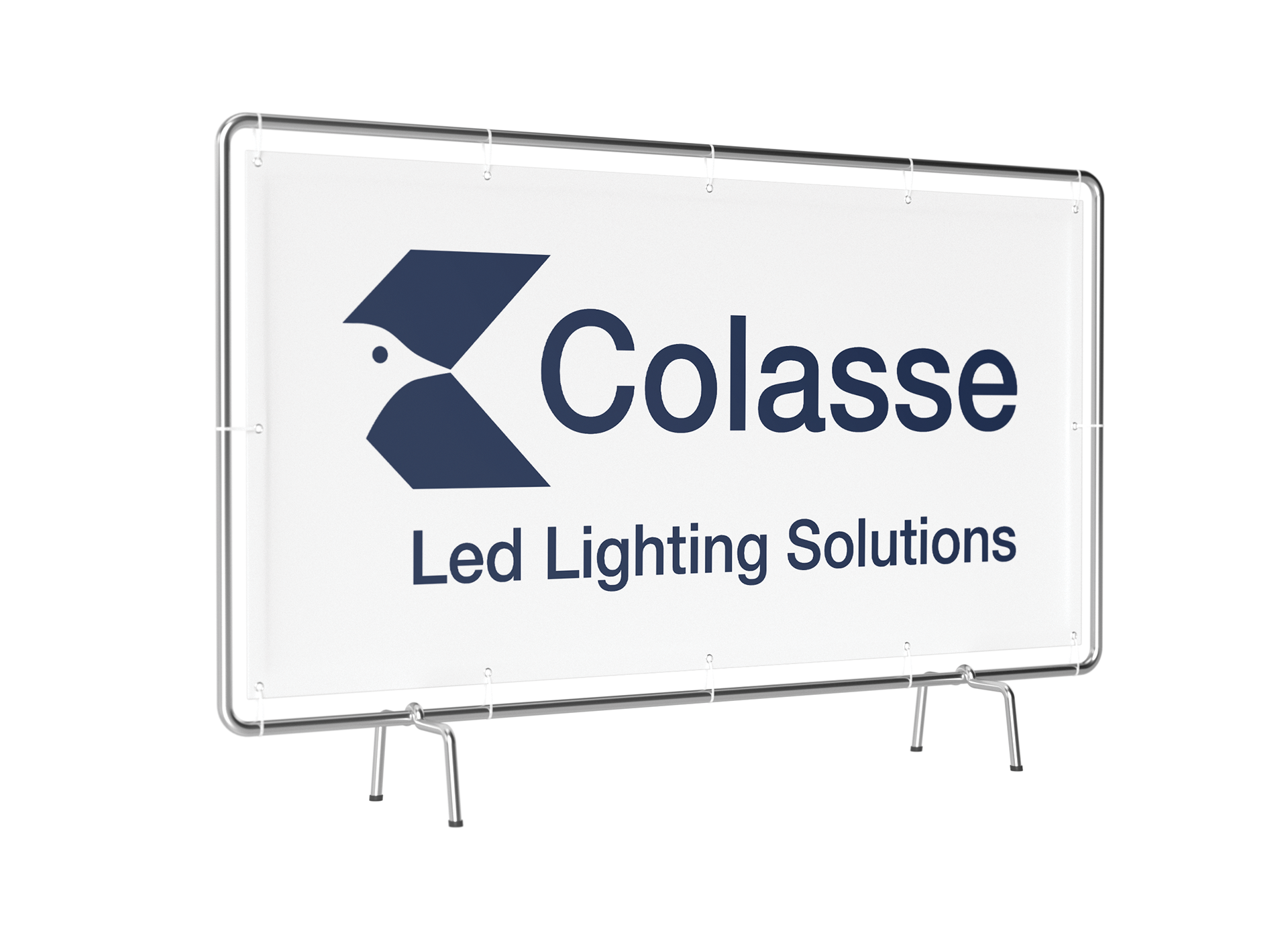 Mockup flag pour l'entreprise Colasse