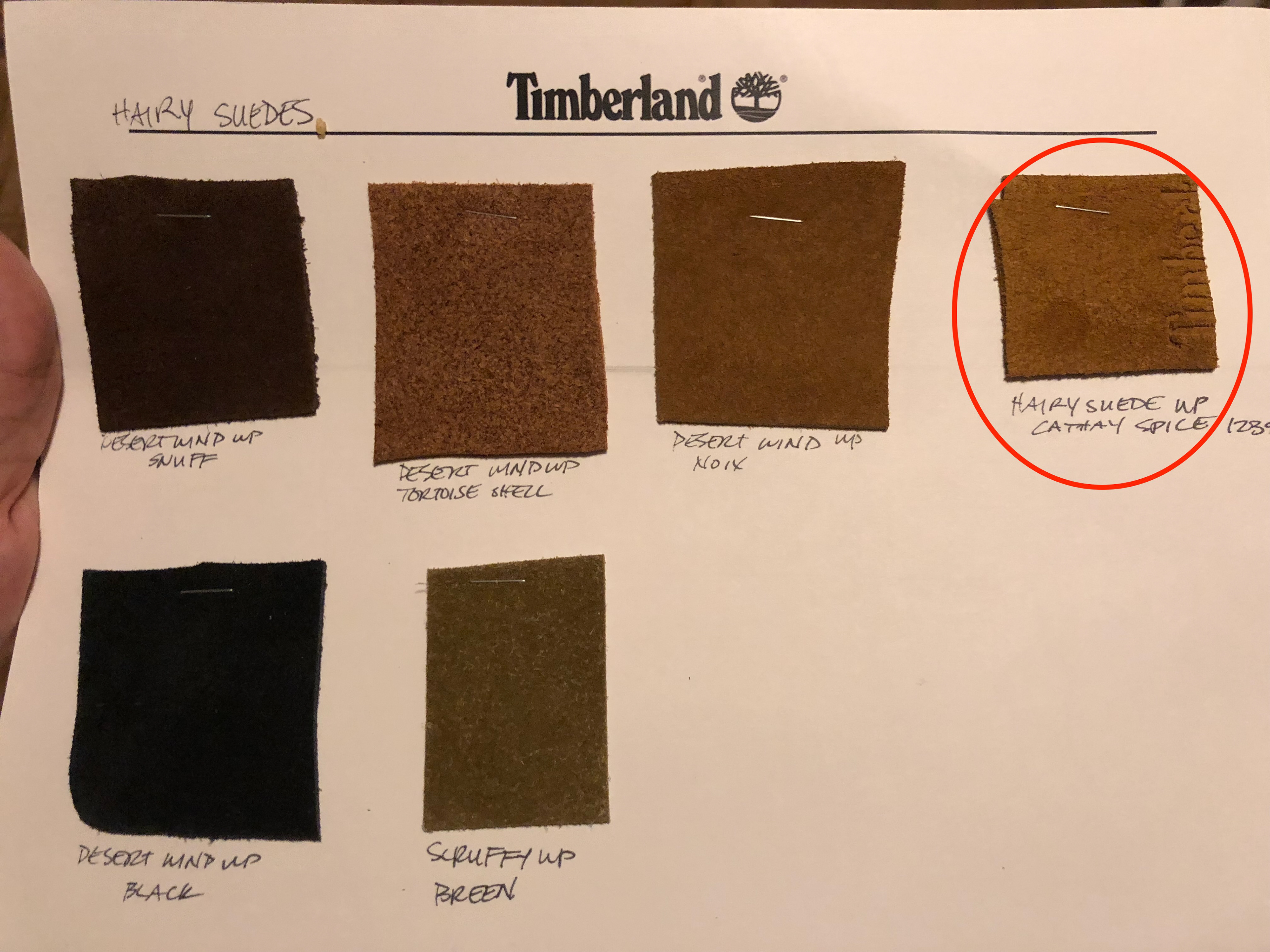 UPPER MATERIAL SELECTS