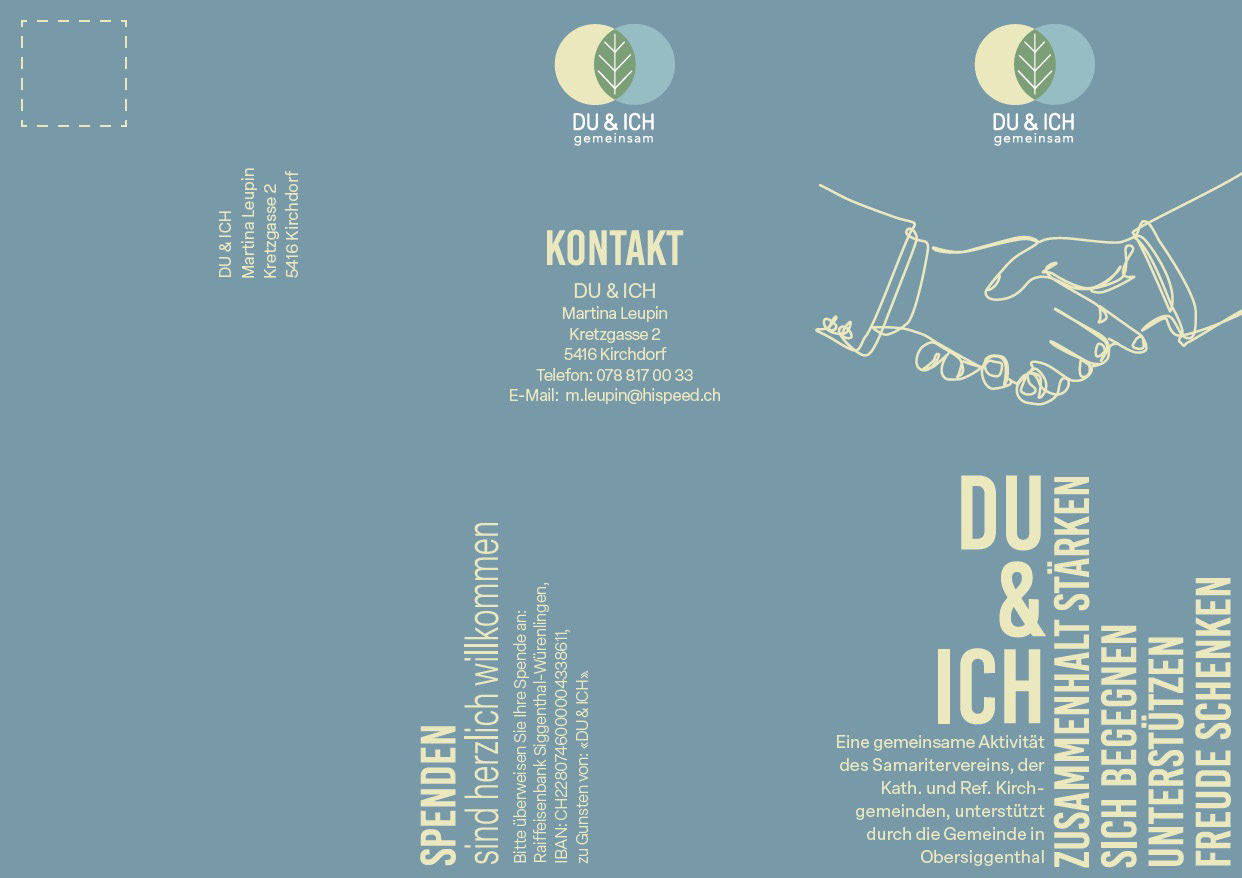 Wickelfalz-Flyer aussen