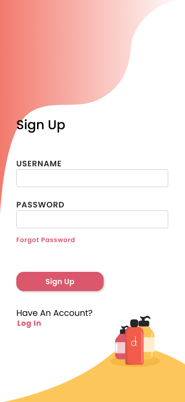 Log In Up