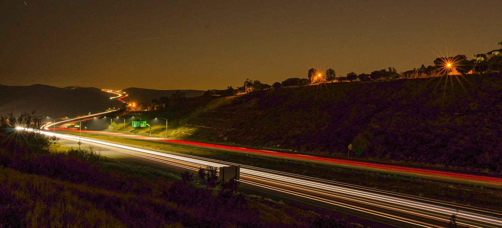Shooting the Winding Freeway