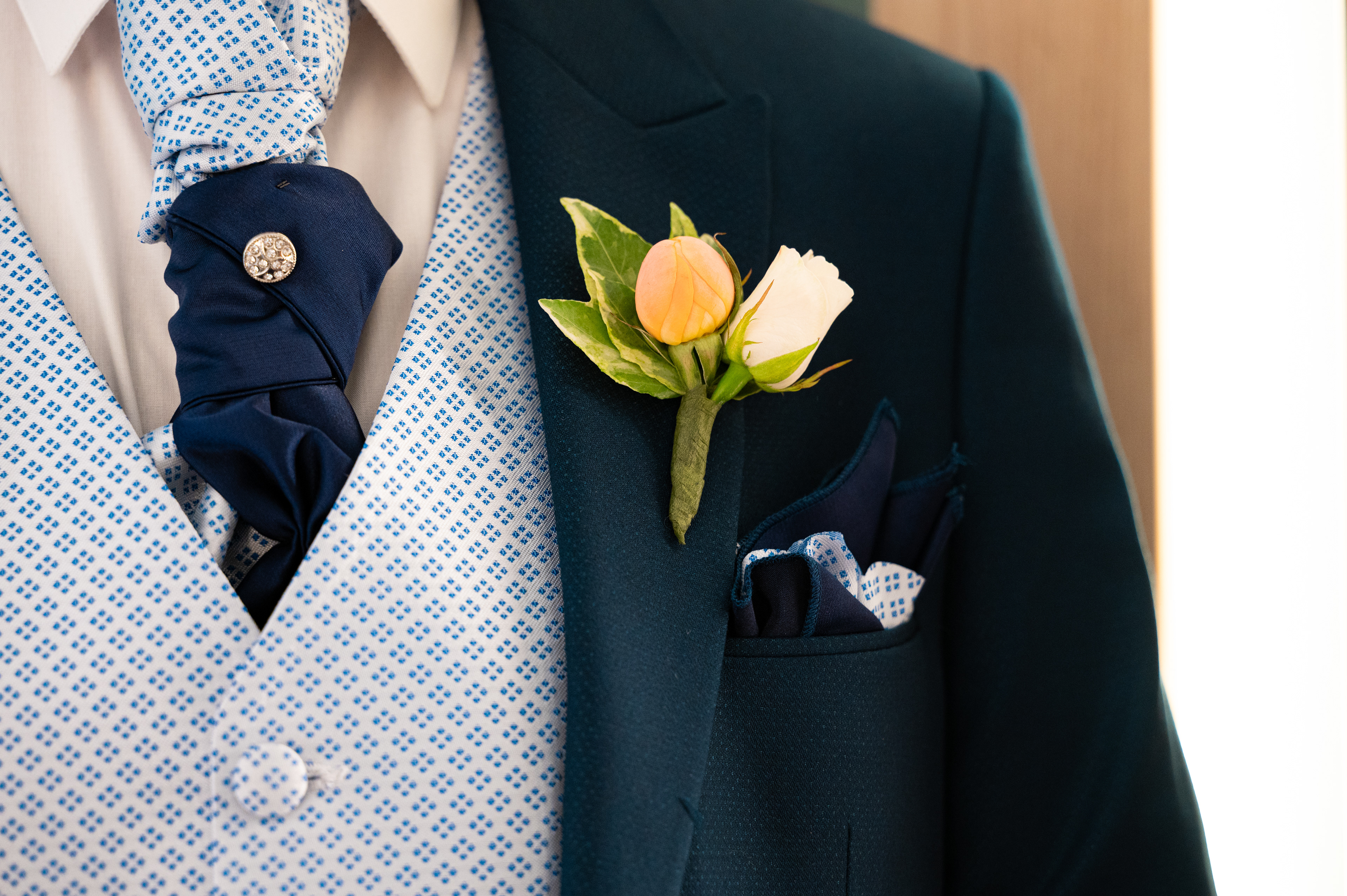 Les accessoires sont en place pour le mariage