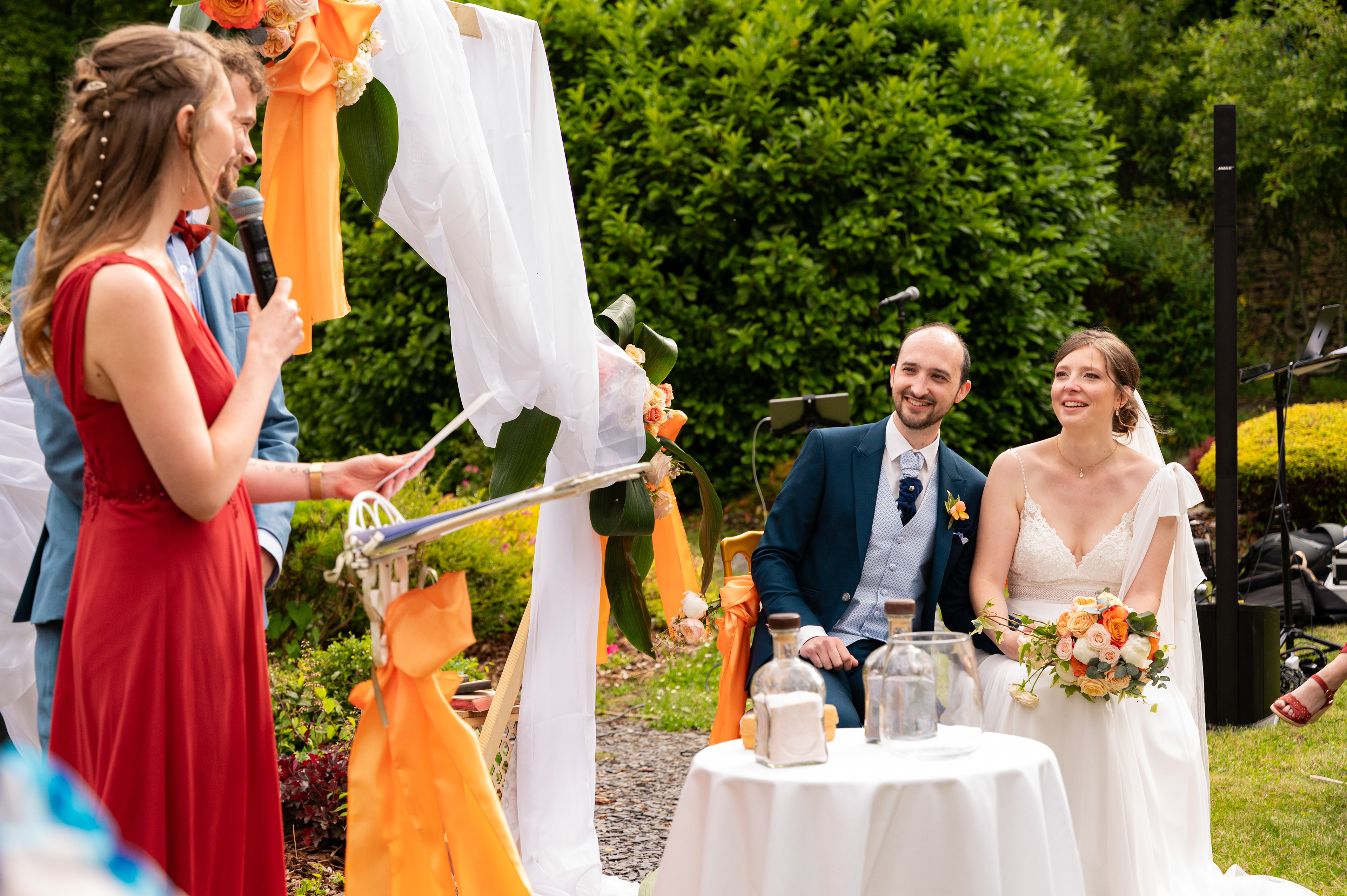 L'intervention des frères et sœurs de la mariée