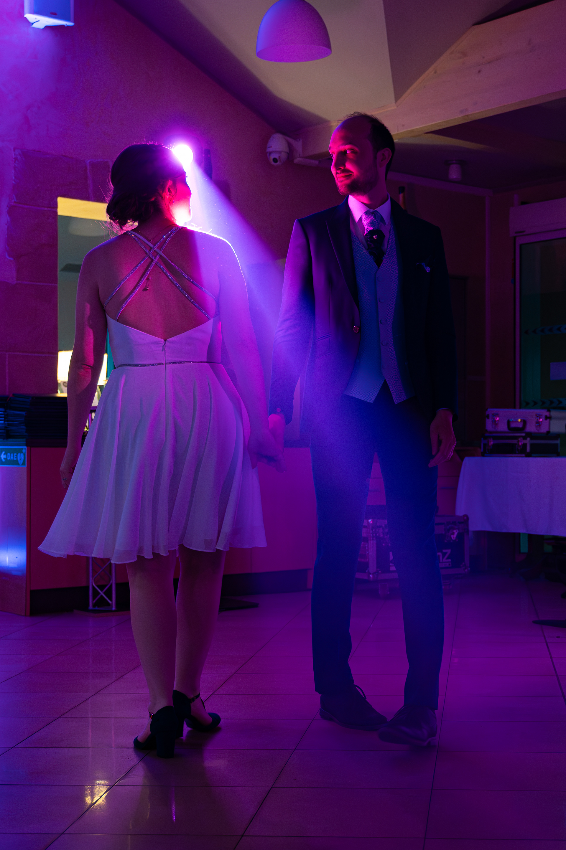 Les mariés vont ouvrir le bal