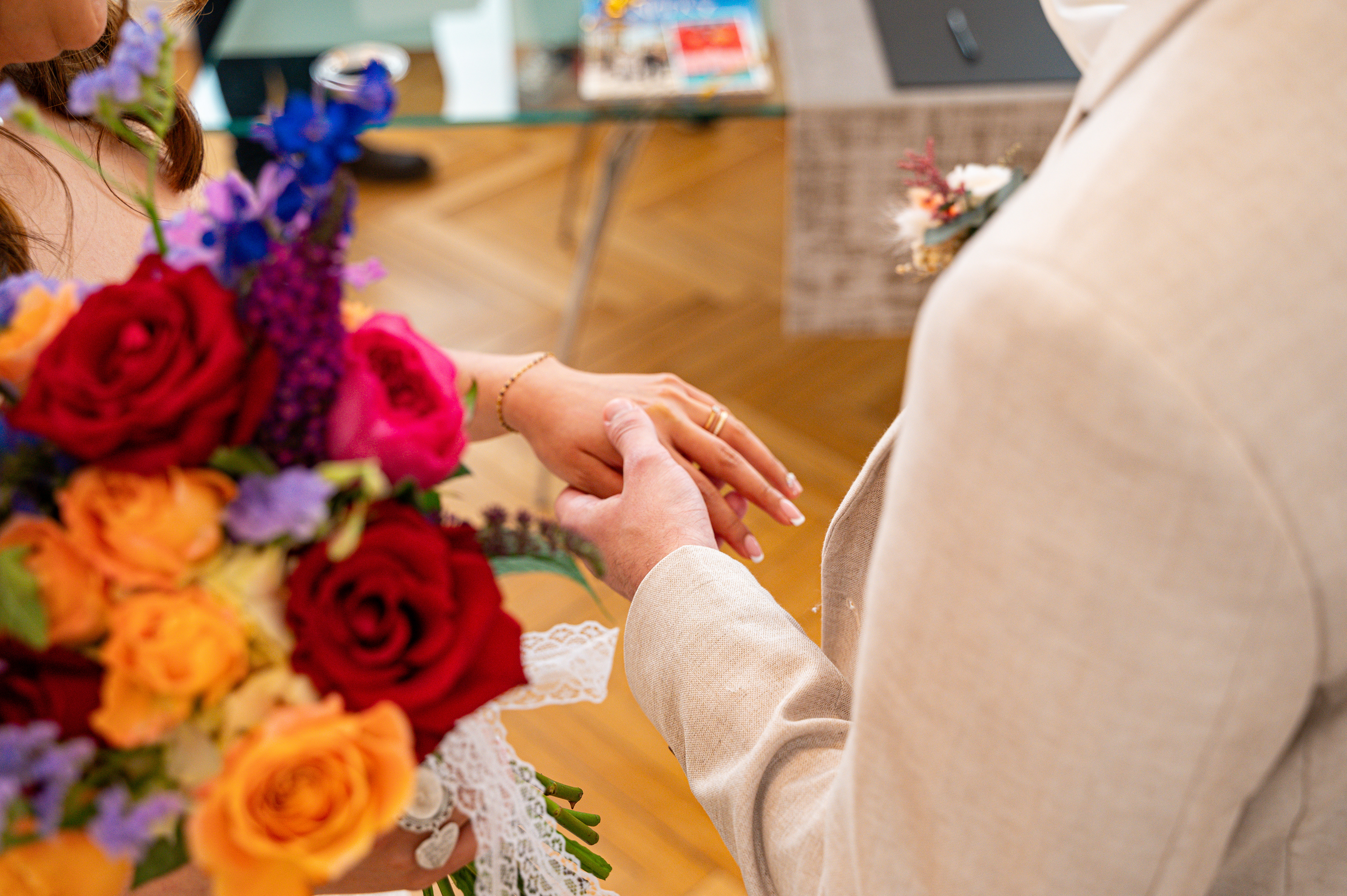 Moment clé du mariage, l'échange des alliances