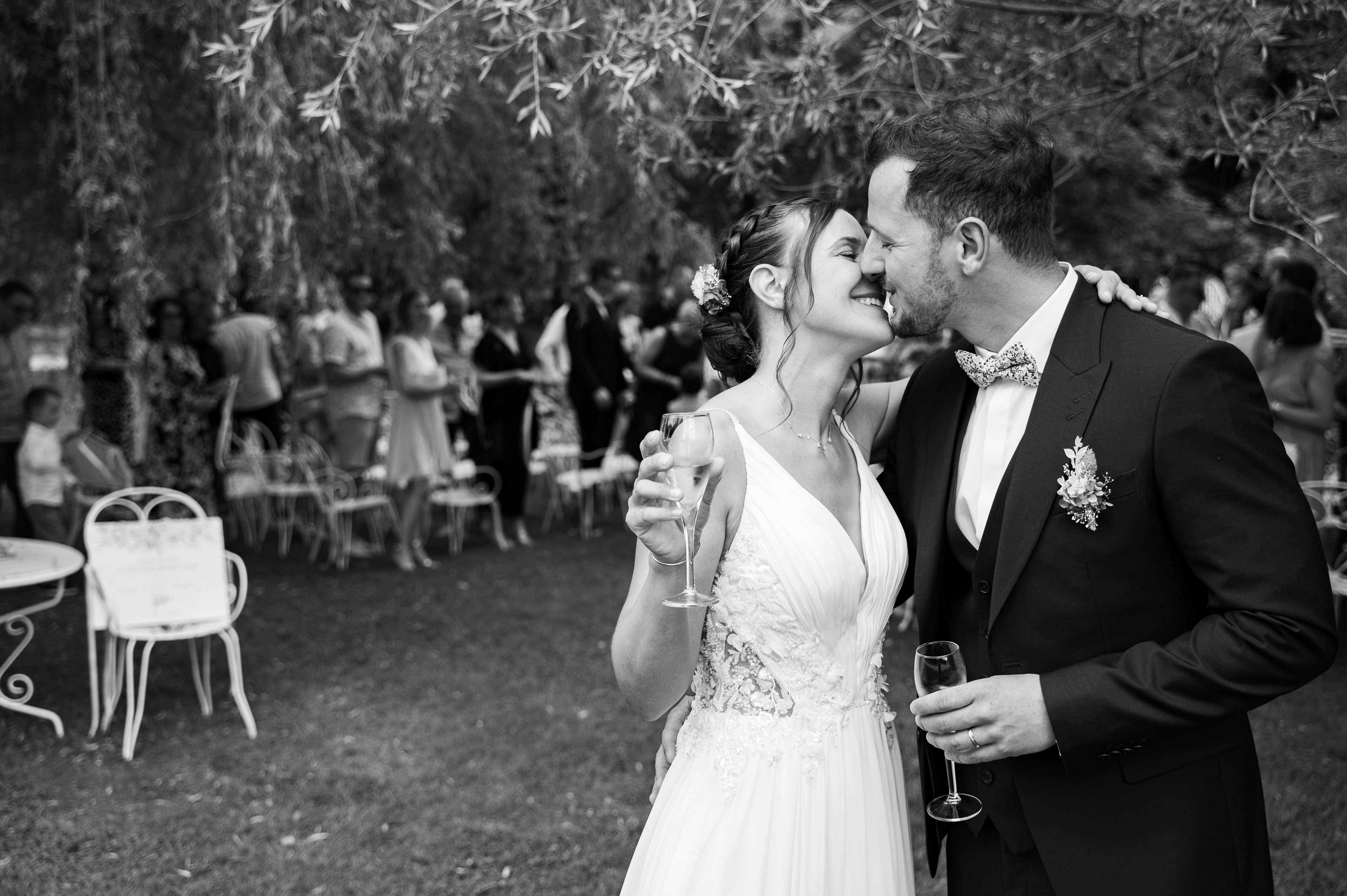 La première coupe en tant que mari et femme