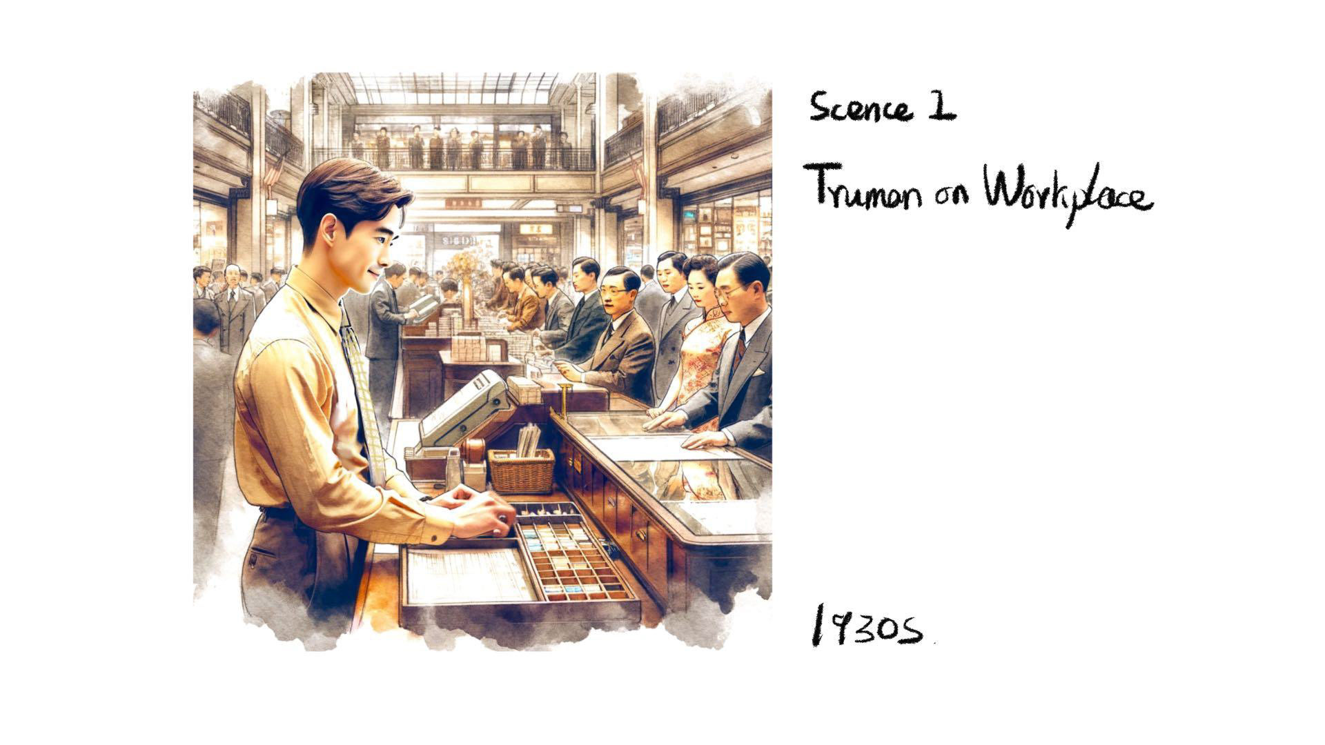 The main content of this image was generated by AI, and I modified some details to better match the result I wanted.