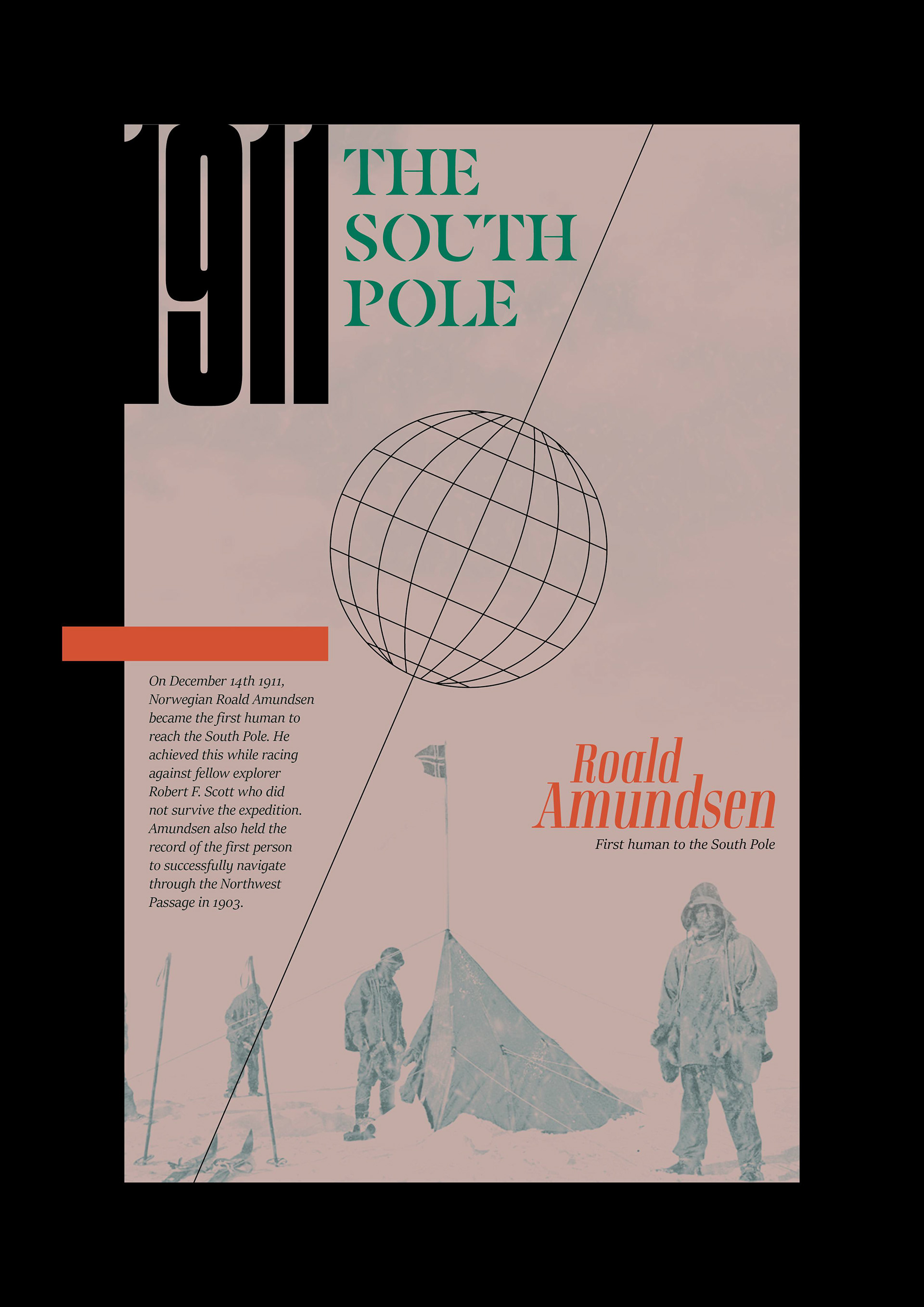 First human to reach the South Pole