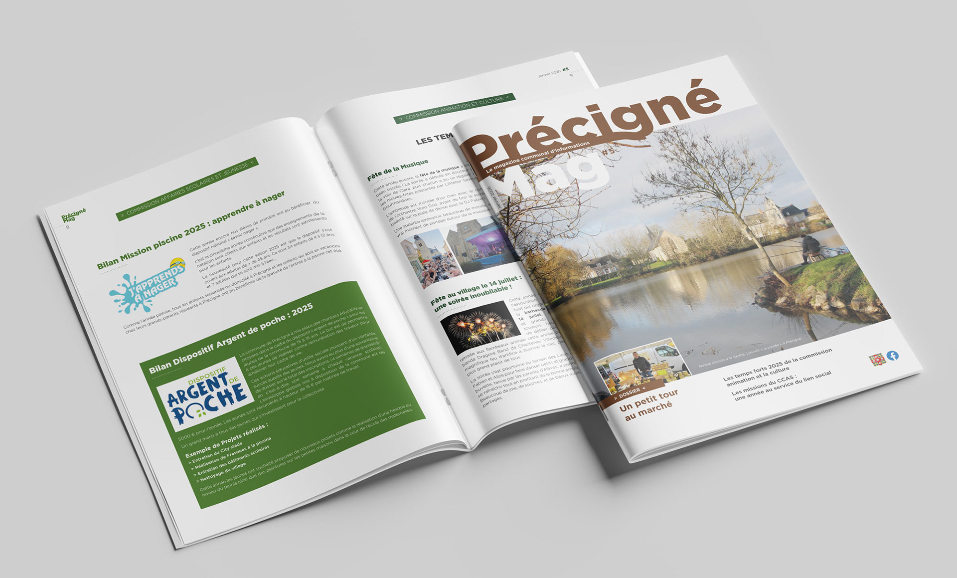 Bulletin municipal de Précigné - 24 pages