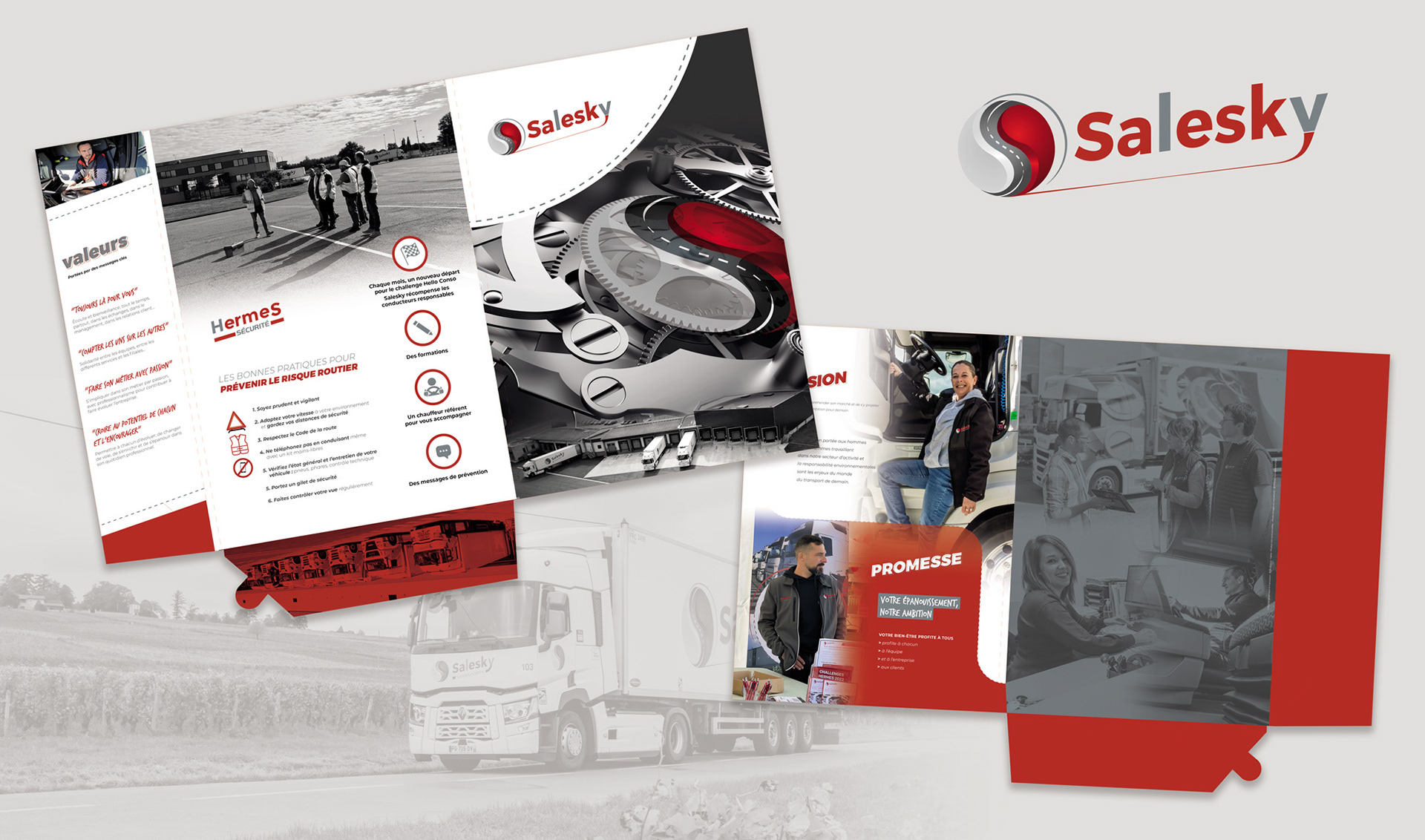 Pochette Transports Salesky
