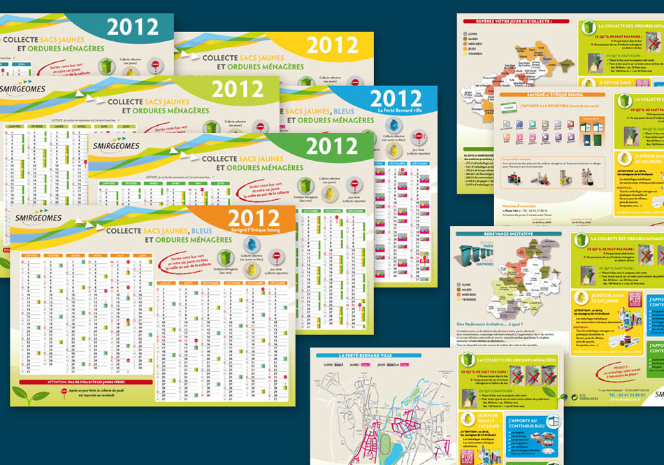 Calendriers de collecte