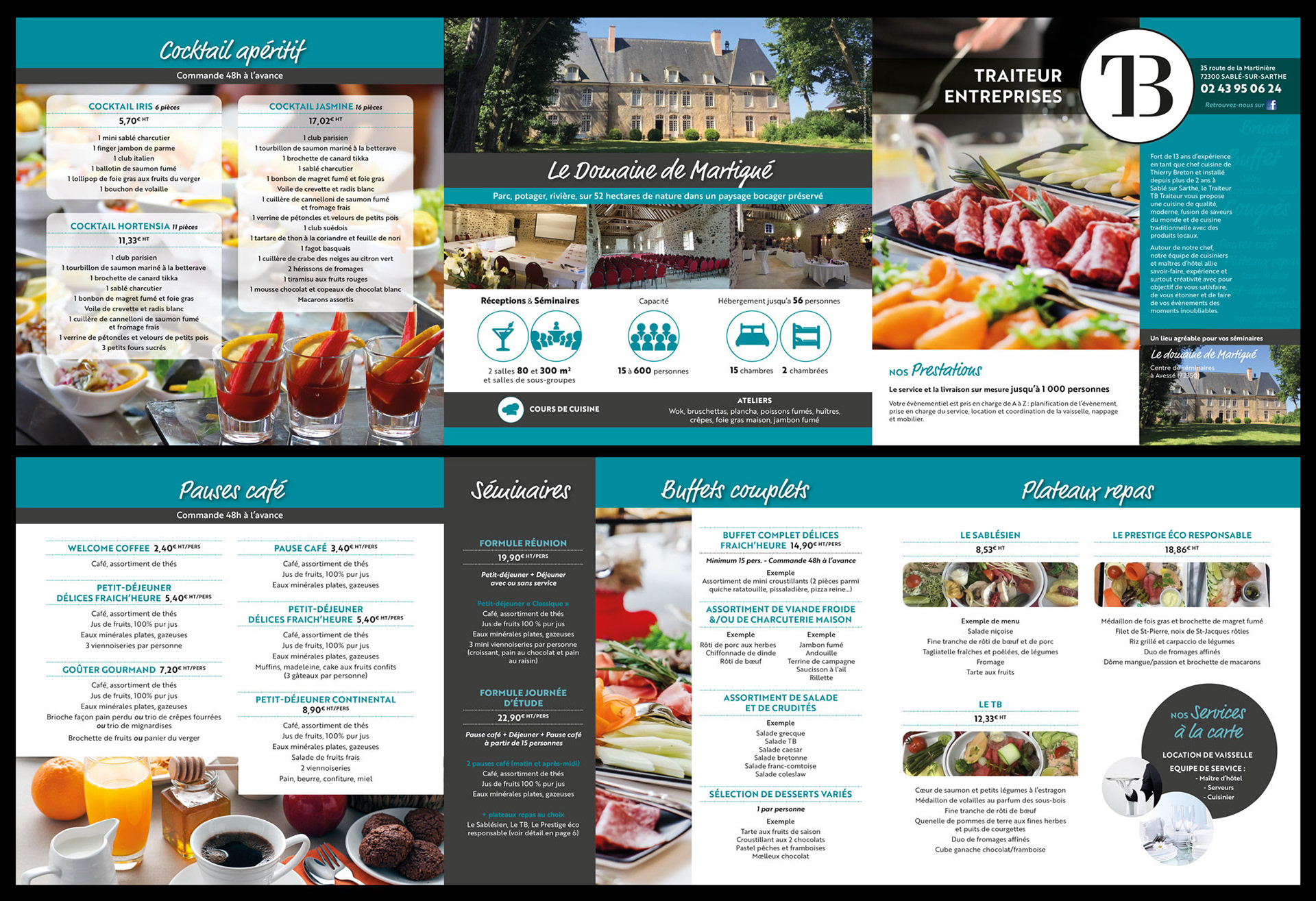 Plaquette entreprise Tradition Bouchère