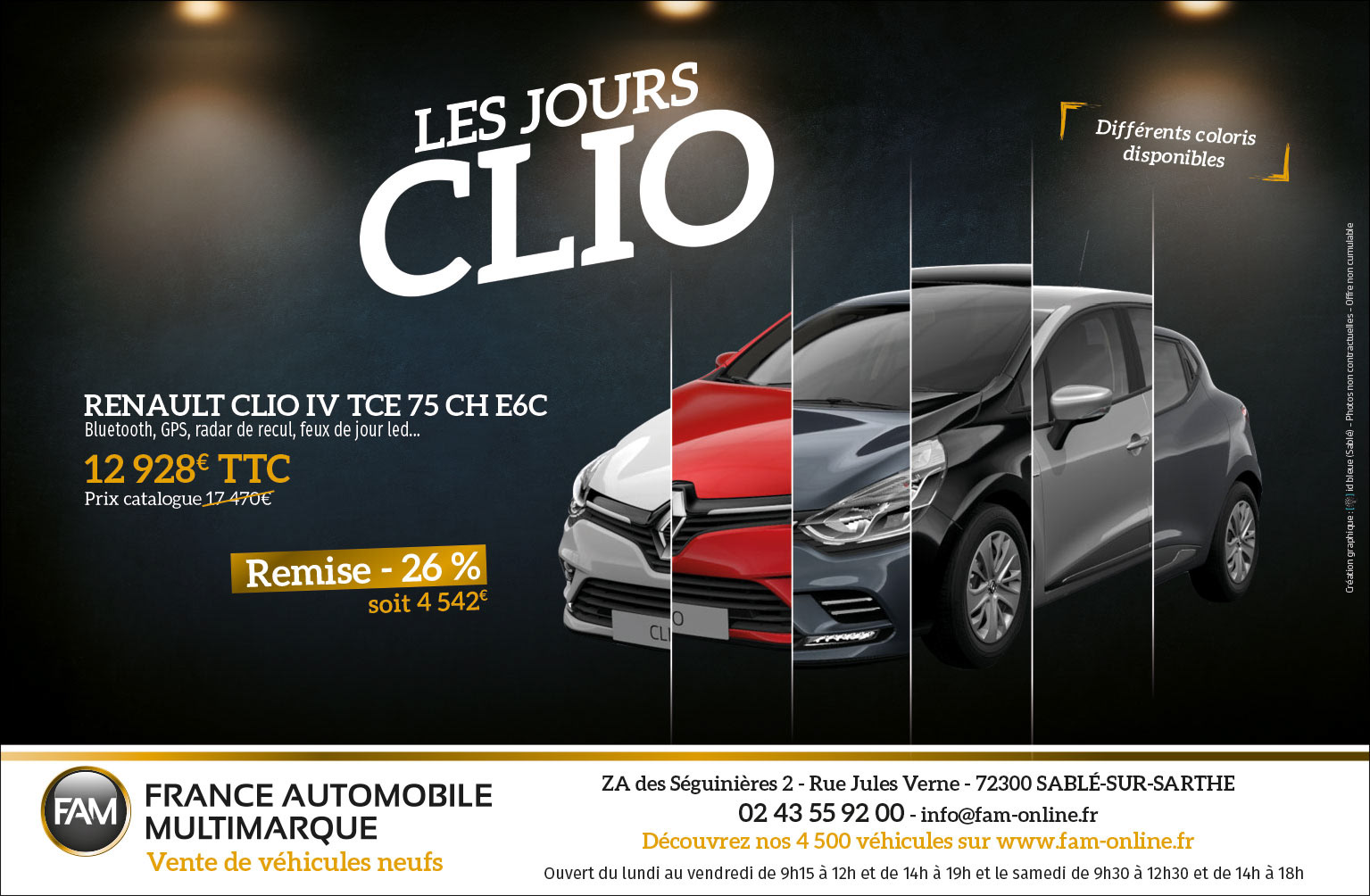 Annonce presse FAM