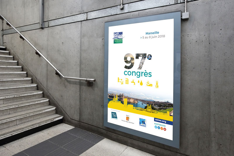 Affiche 97e congrès de l'Astee