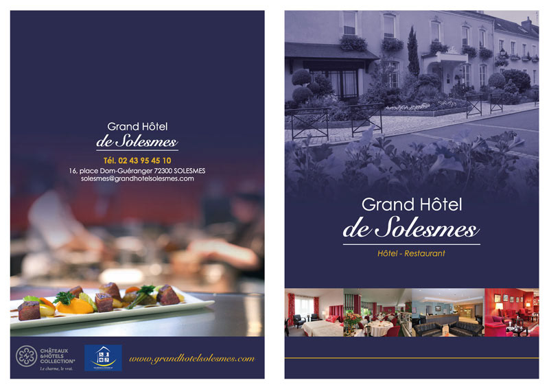 Pochette Grand Hôtel de Solesmes