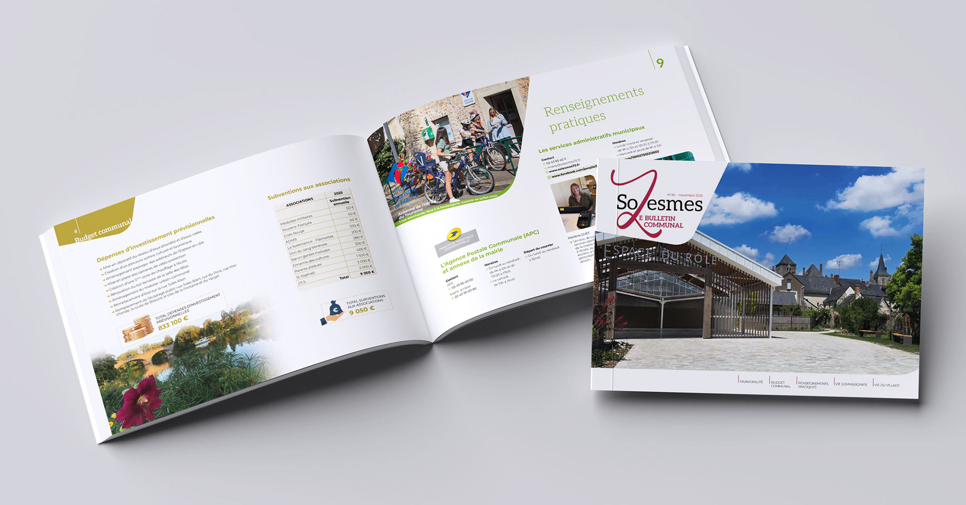 Bulletin municipal de Solesmes - 52 pages