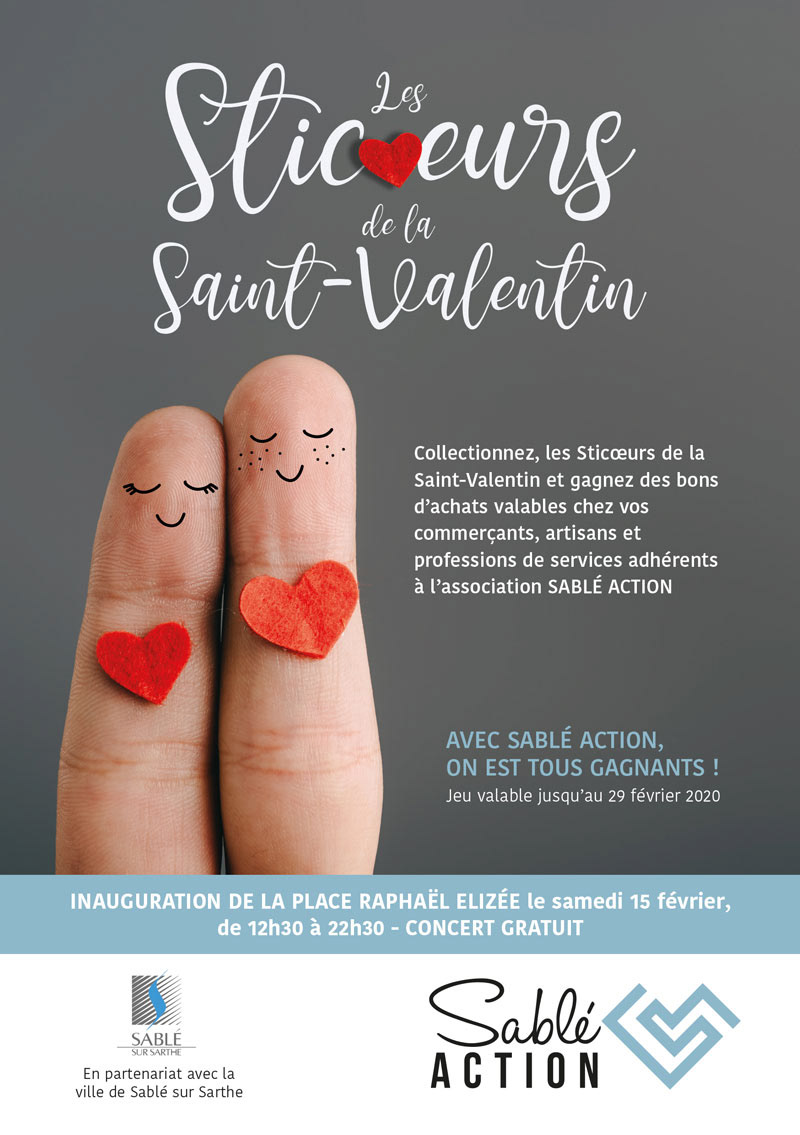 Flyer Sticœurs Sablé Action