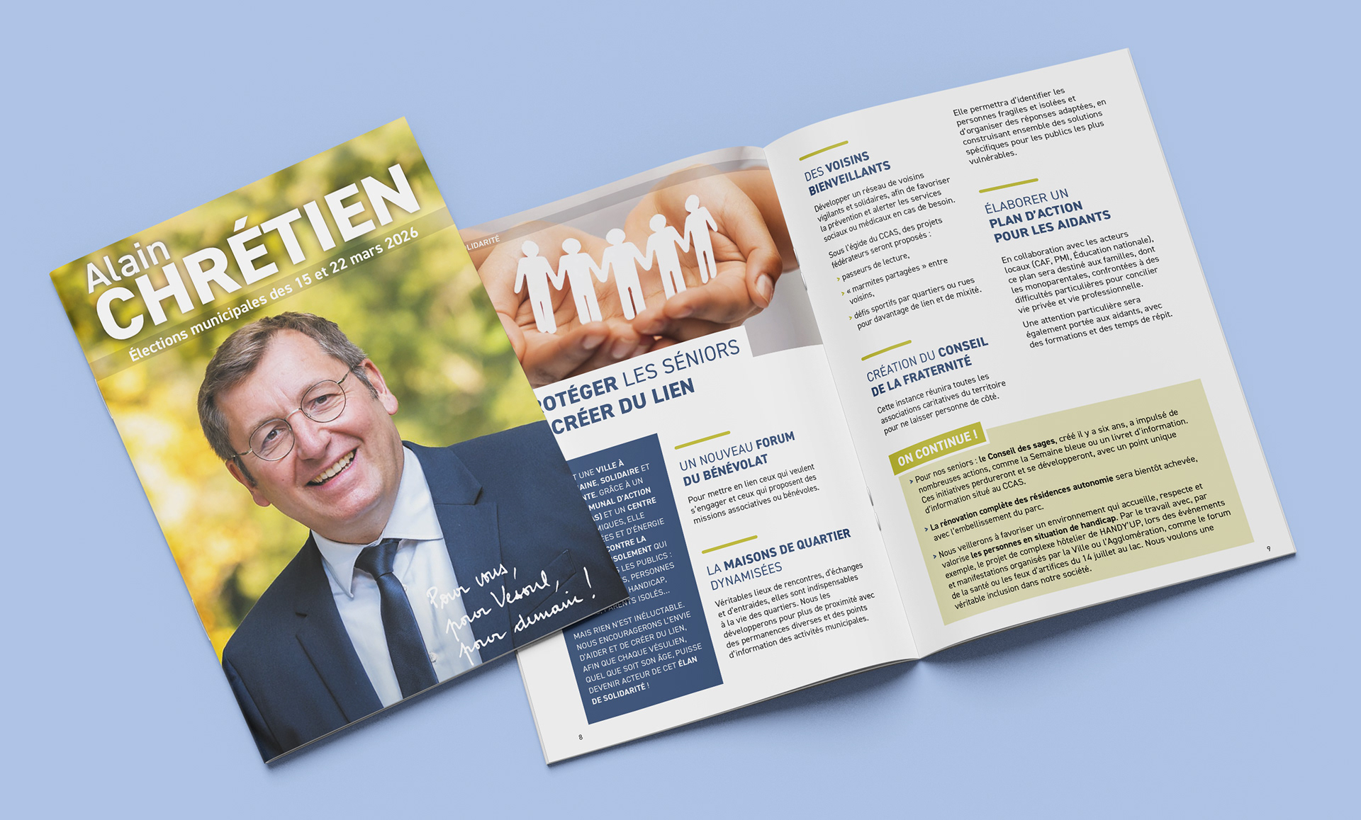 Livret de campagne élections municipales 2026 - 24 pages